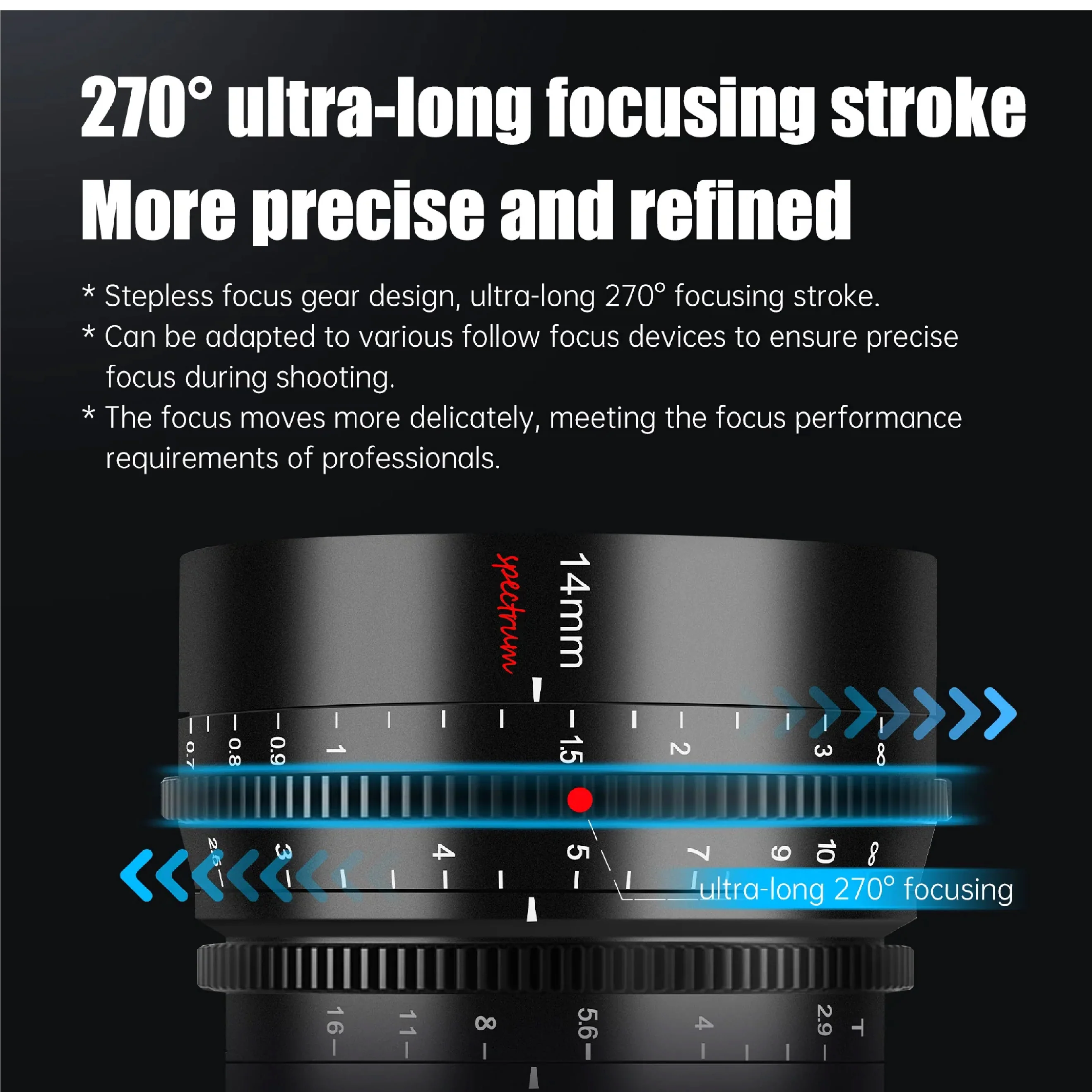 7Artisans 14mm T2.9 Full Frame Cine Lens - Image 3