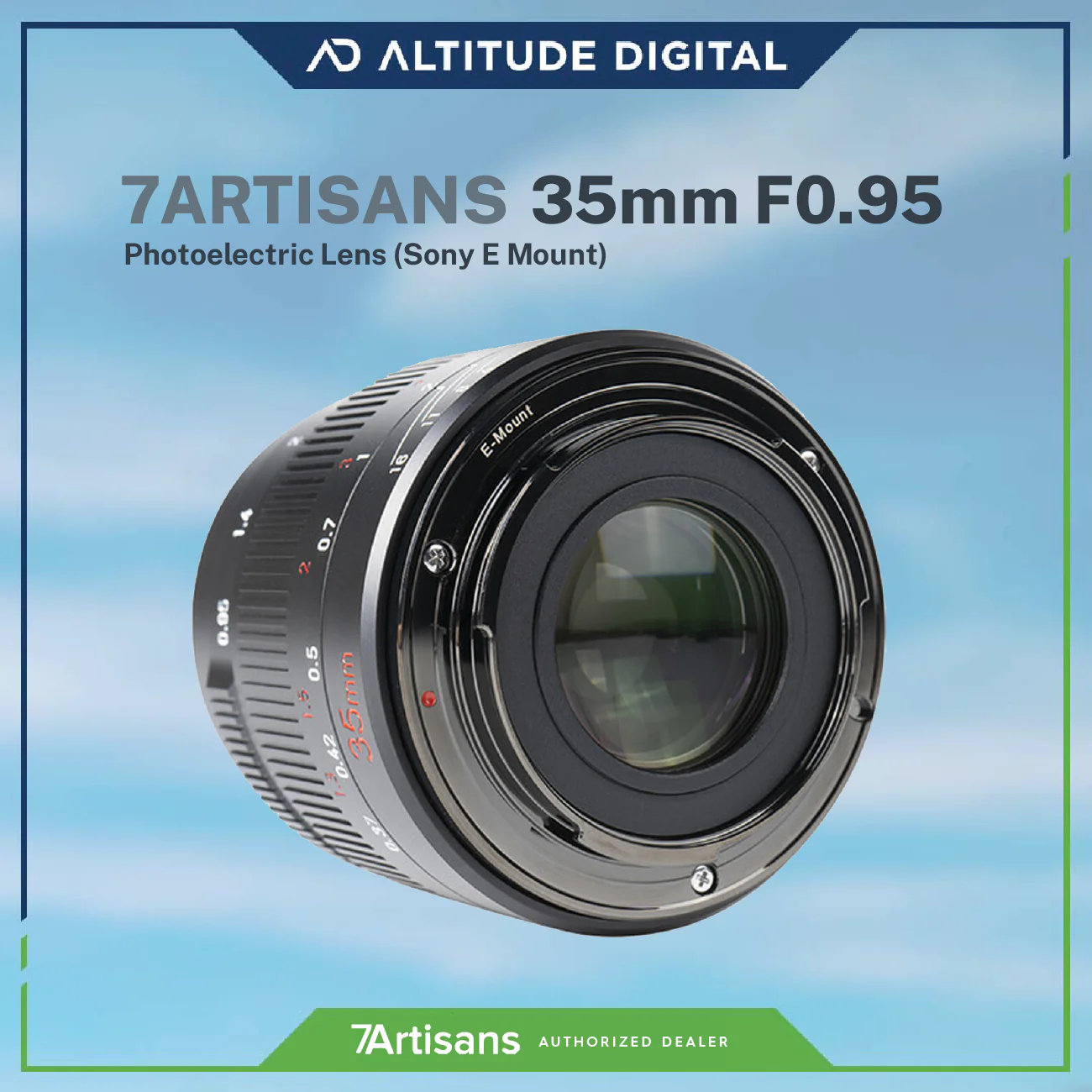 7Artisans 35mm F0.95 APS-C Mirrorless Lens - Image 9