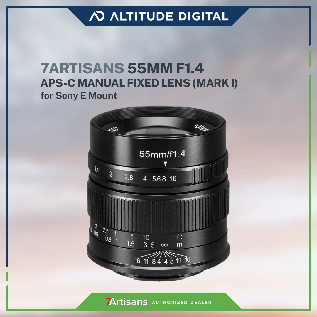7Artisans 55mm F1.4 Photoelectric Prime Manual Fixed Lens Mark I - Image 2