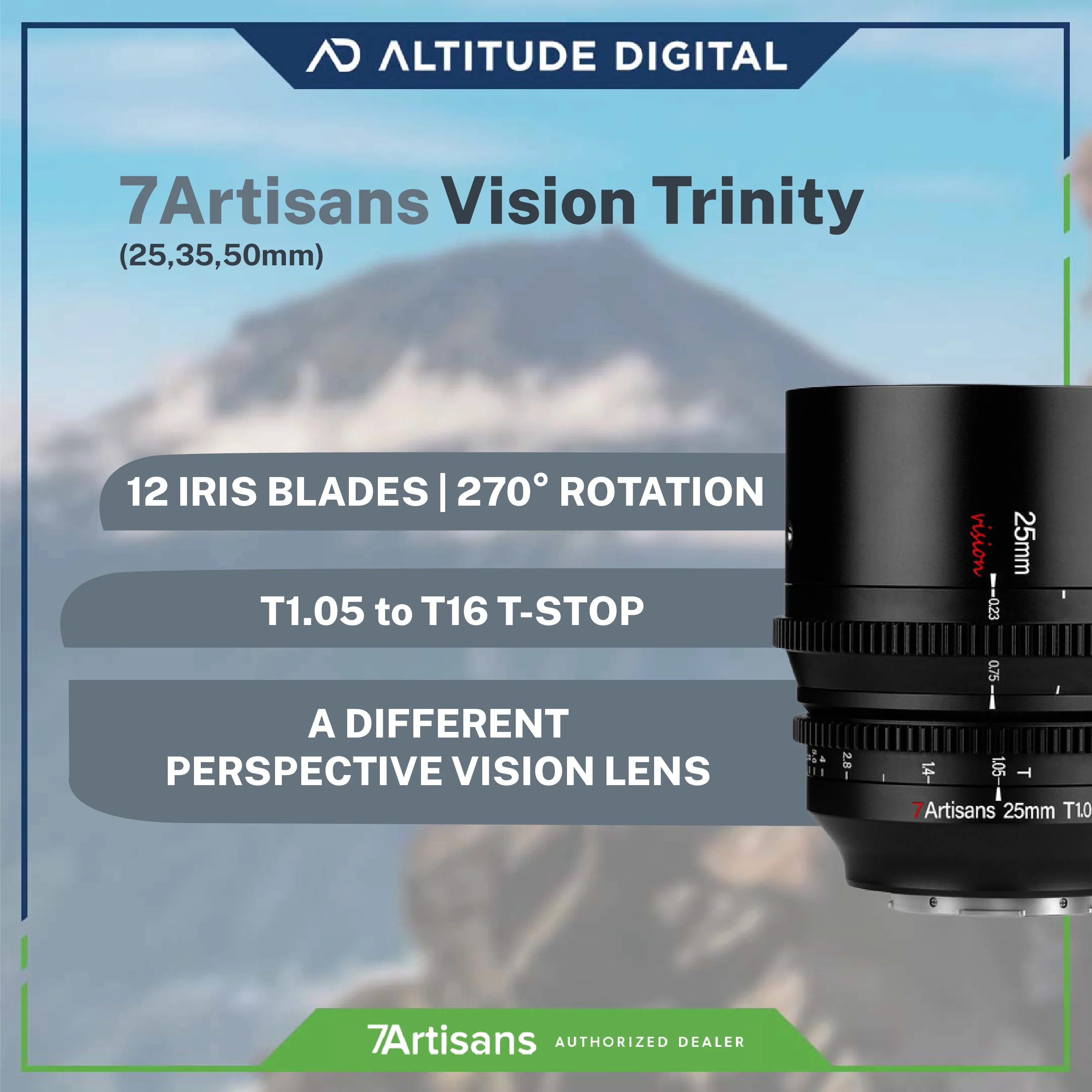 7Artisans Vision Trinity (25,35,50mm) - Image 4