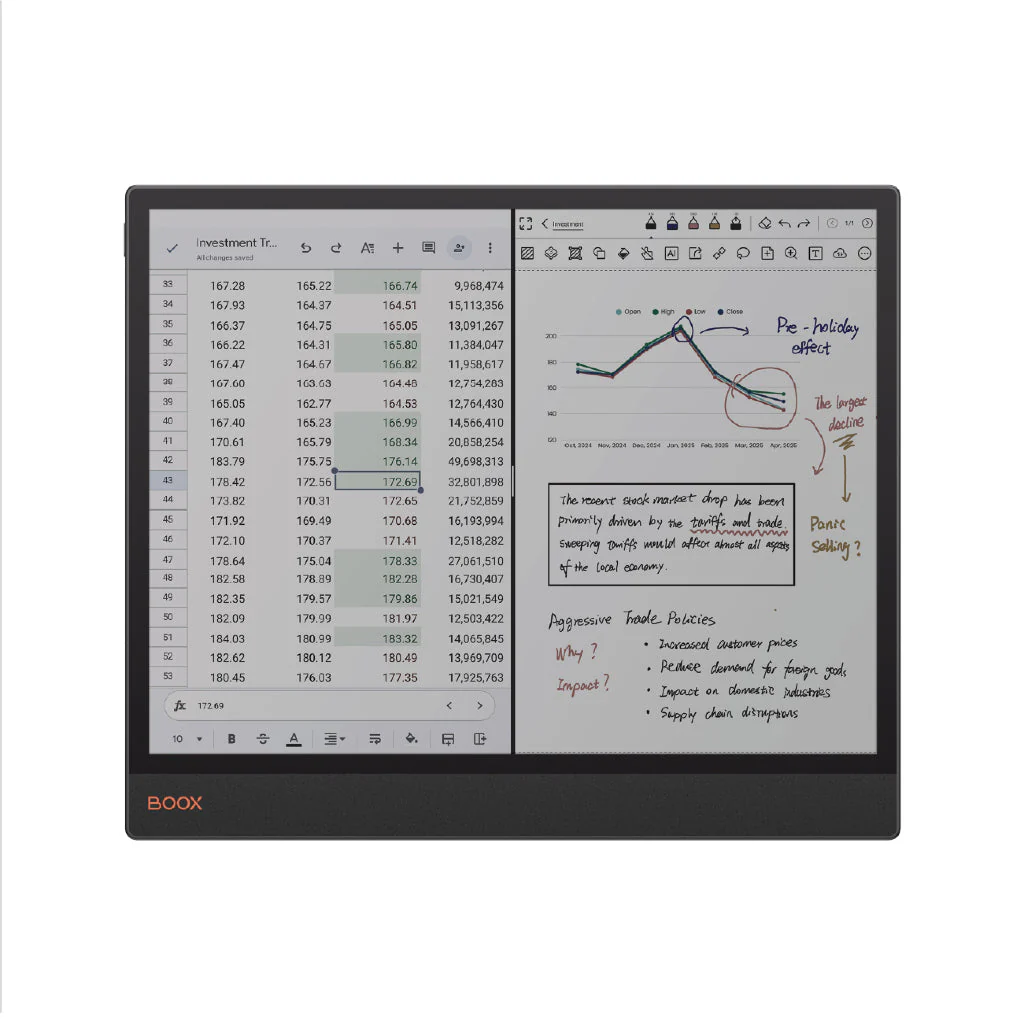 BOOX Tab X C E-ink Device Tablet - Image 4