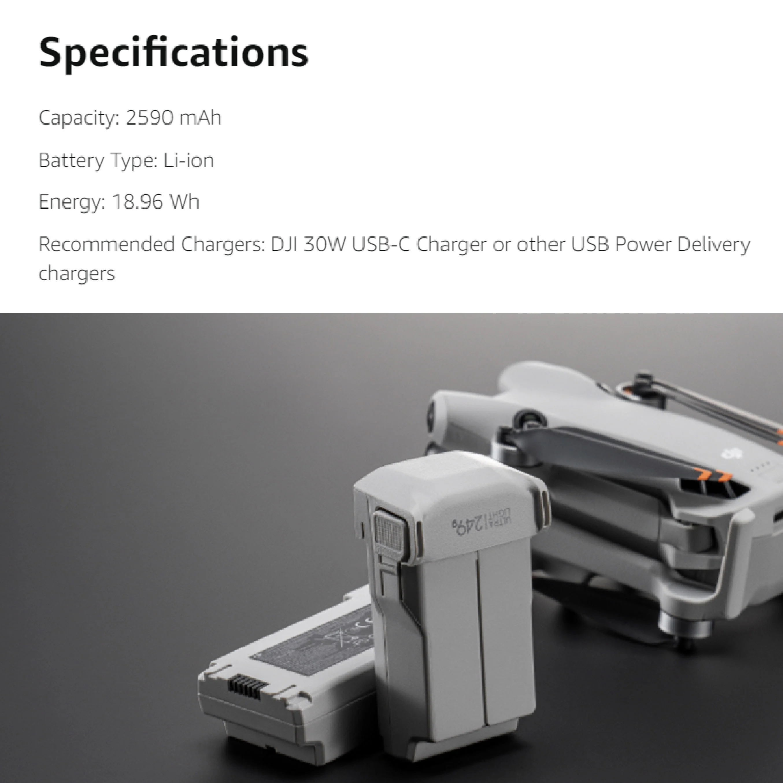 DJI Mini 4 Pro Intelligent Flight Battery - Image 4
