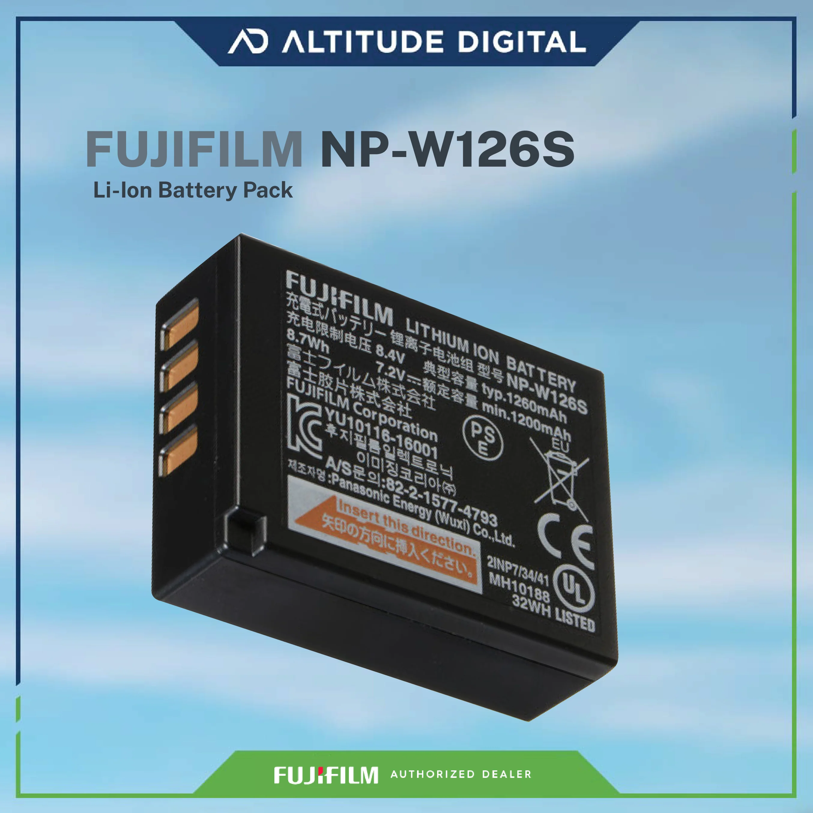 FUJIFILM NP-W126S - Image 3