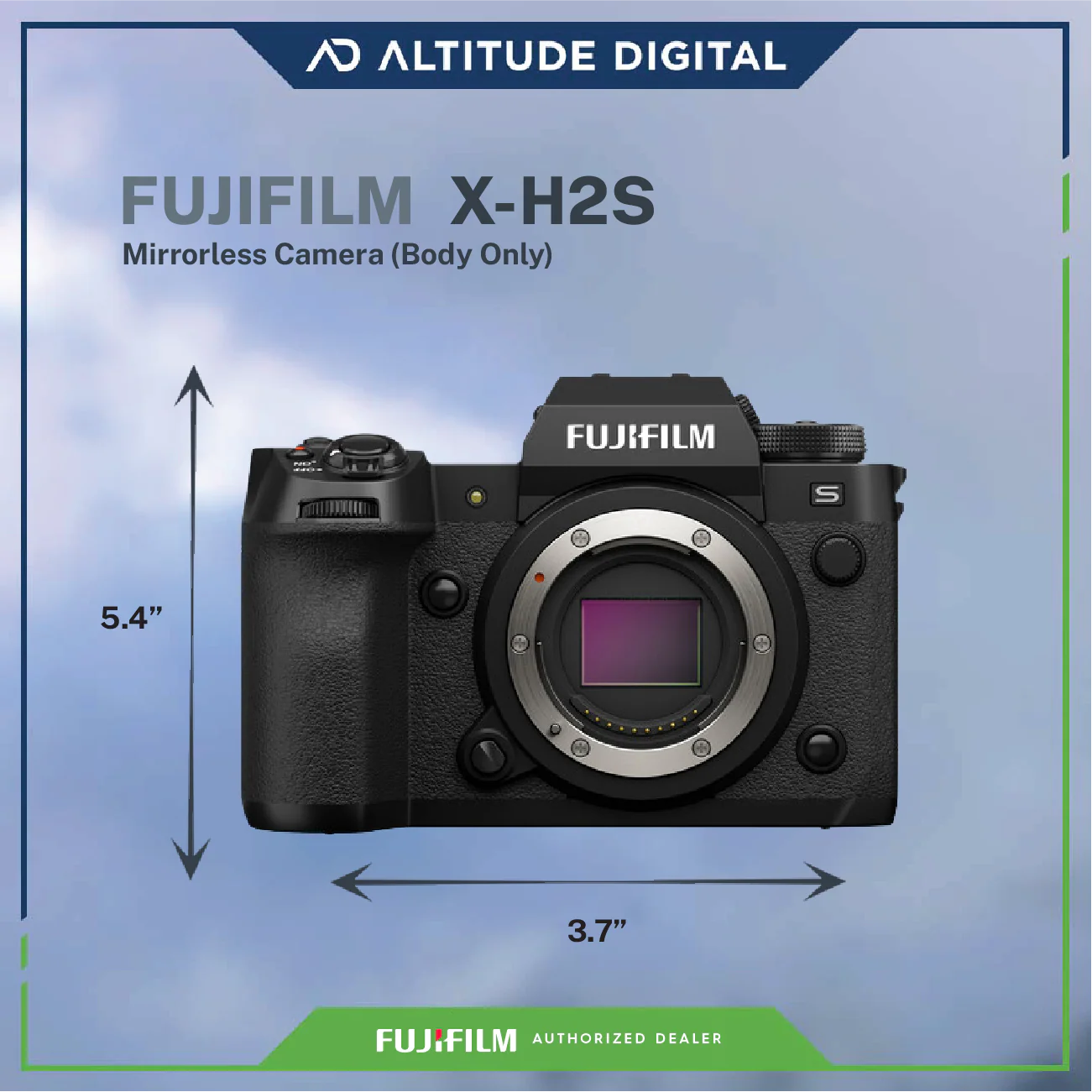 FUJIFILM X-H2S Mirrorless Camera with Sandisk Extreme SD 128GB - Image 5