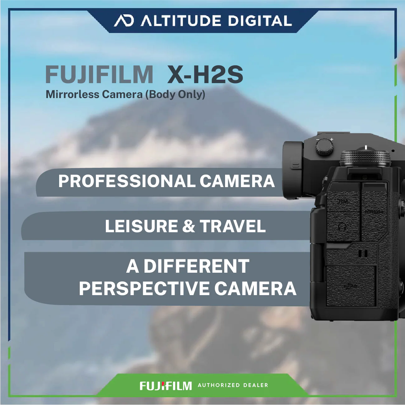 FUJIFILM X-H2S Mirrorless Camera with Sandisk Extreme SD 128GB - Image 9