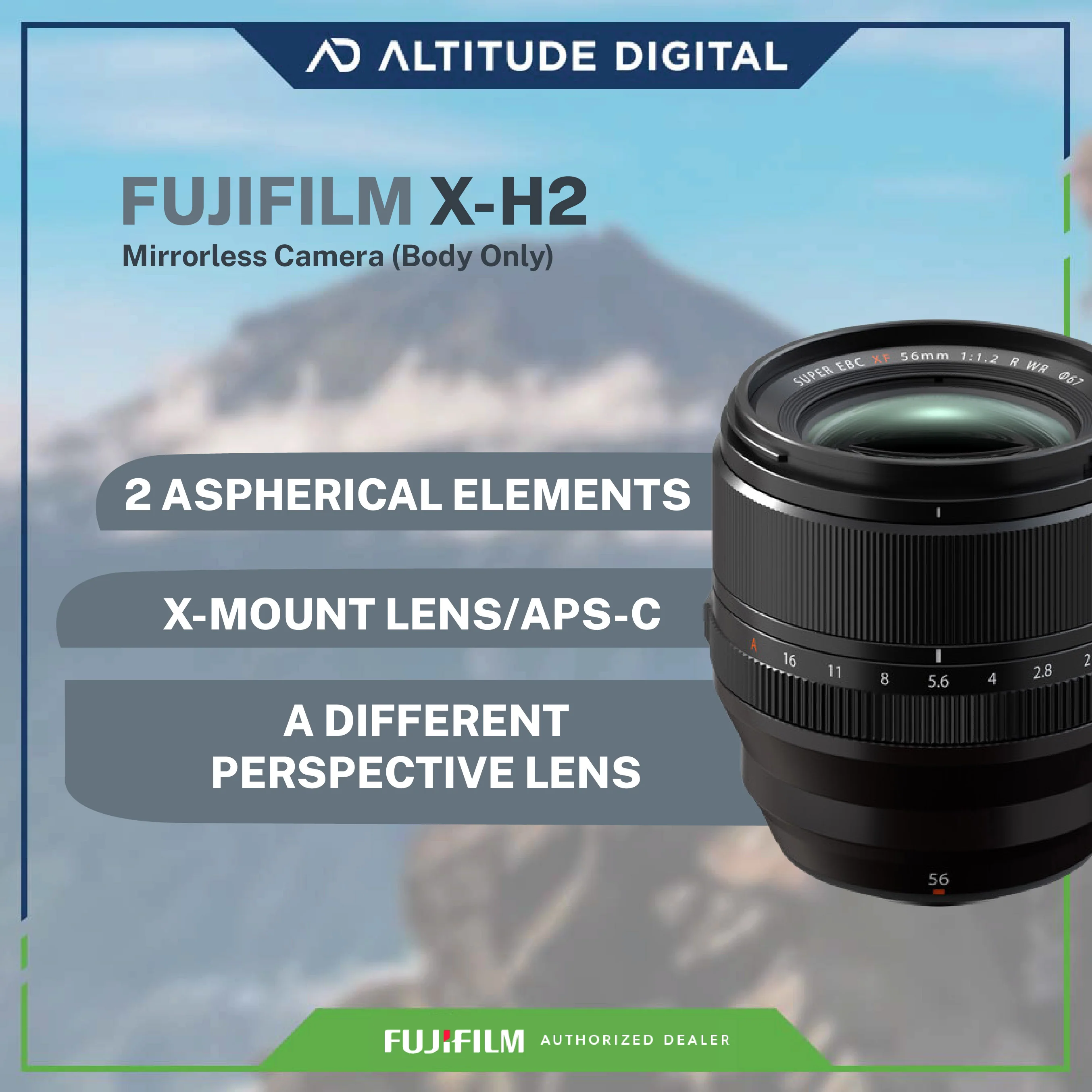 FUJIFILM XF 56mm f/1.2 R WR Lens - Image 9