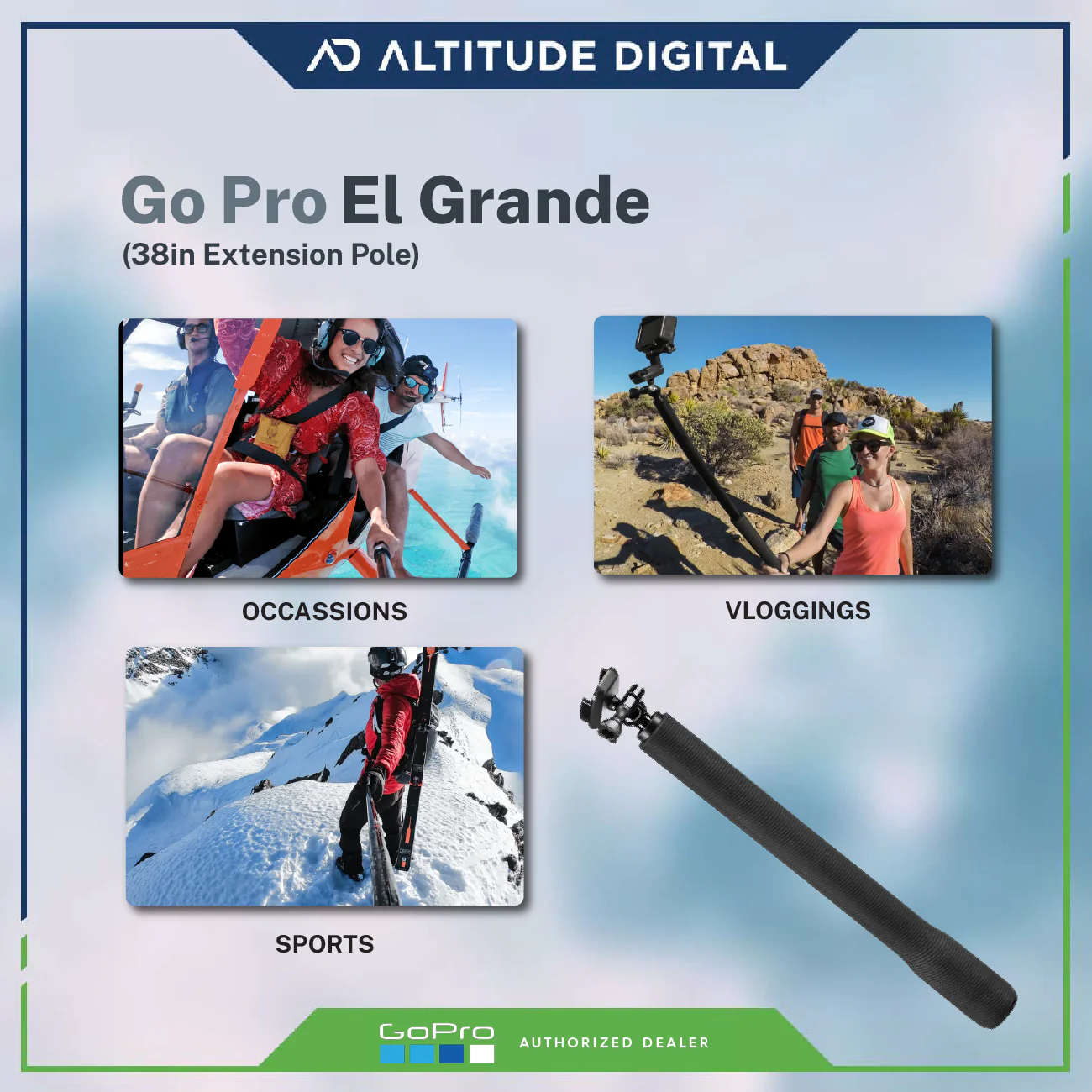 GoPro El Grande 38" Extension Pole - Image 6