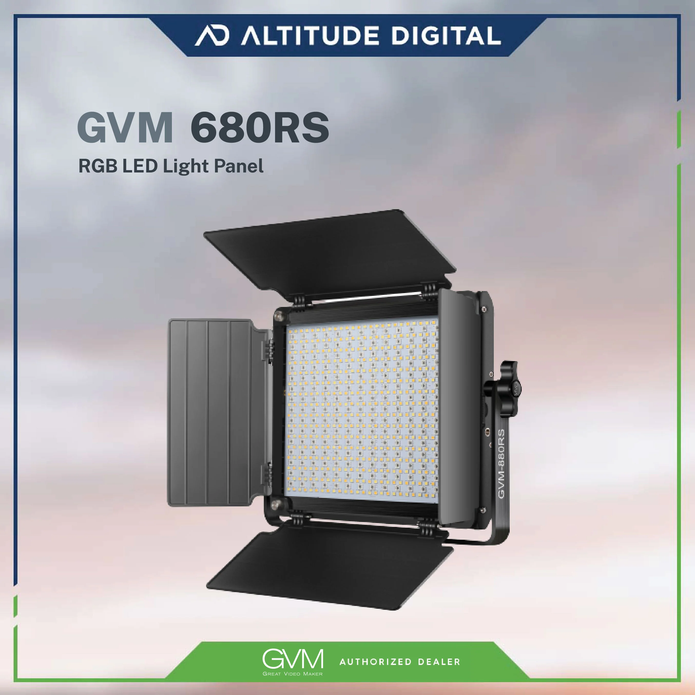 GVM 680RS 50W RGB LED Studio Video Light - Image 4