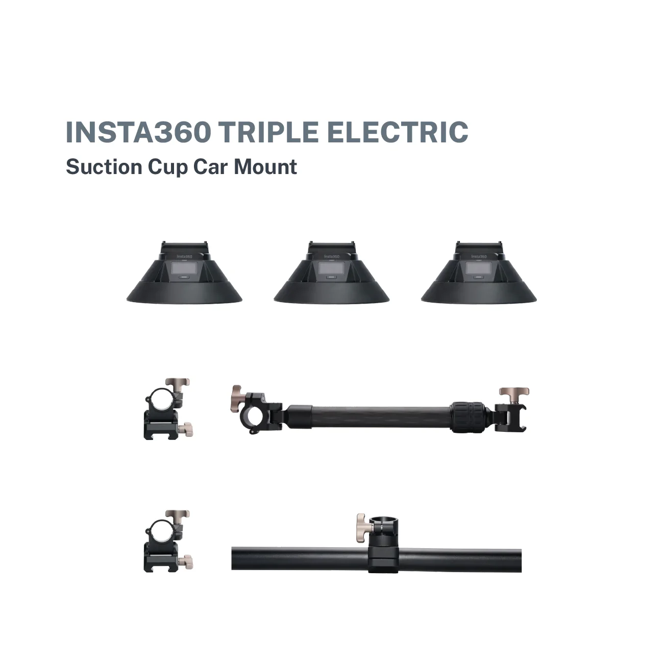 Insta360 Electric Suction Cup Car Mount - Image 2