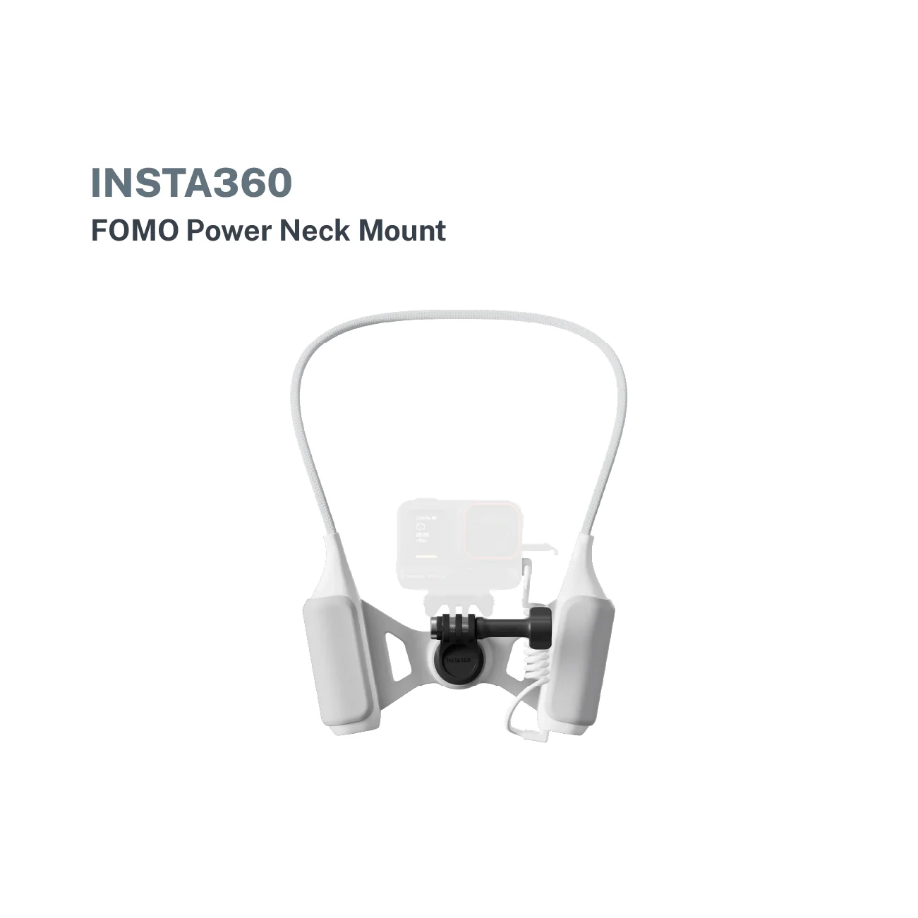 Insta360 FOMO Power Neck Mount