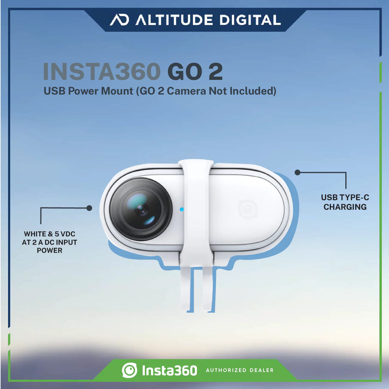 Insta360 GO 2 USB Power Mount - Image 3