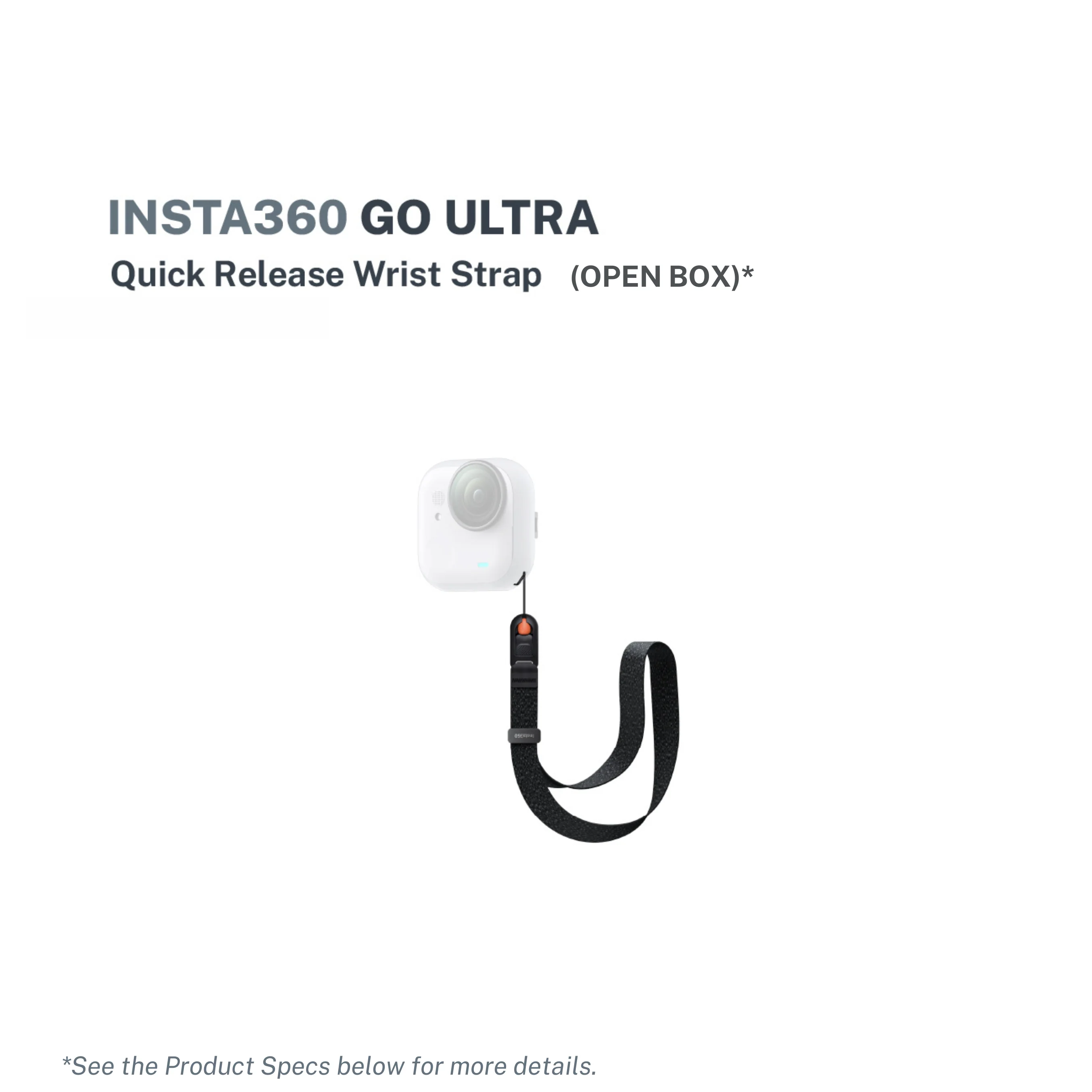Insta360 GO Ultra Quick Release Wrist Strap (Open Box)