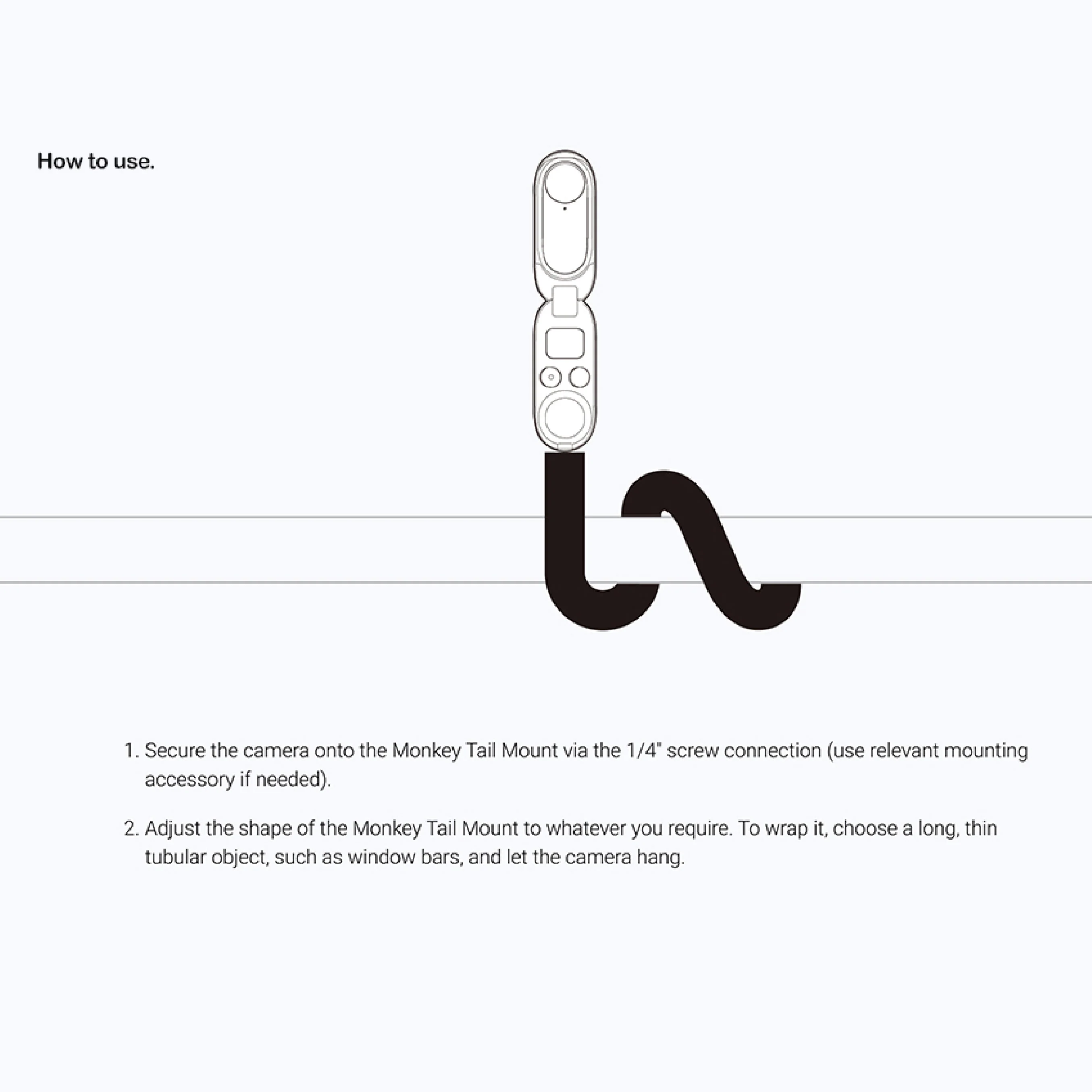 Insta360 Monkey Tail Mount - Image 8