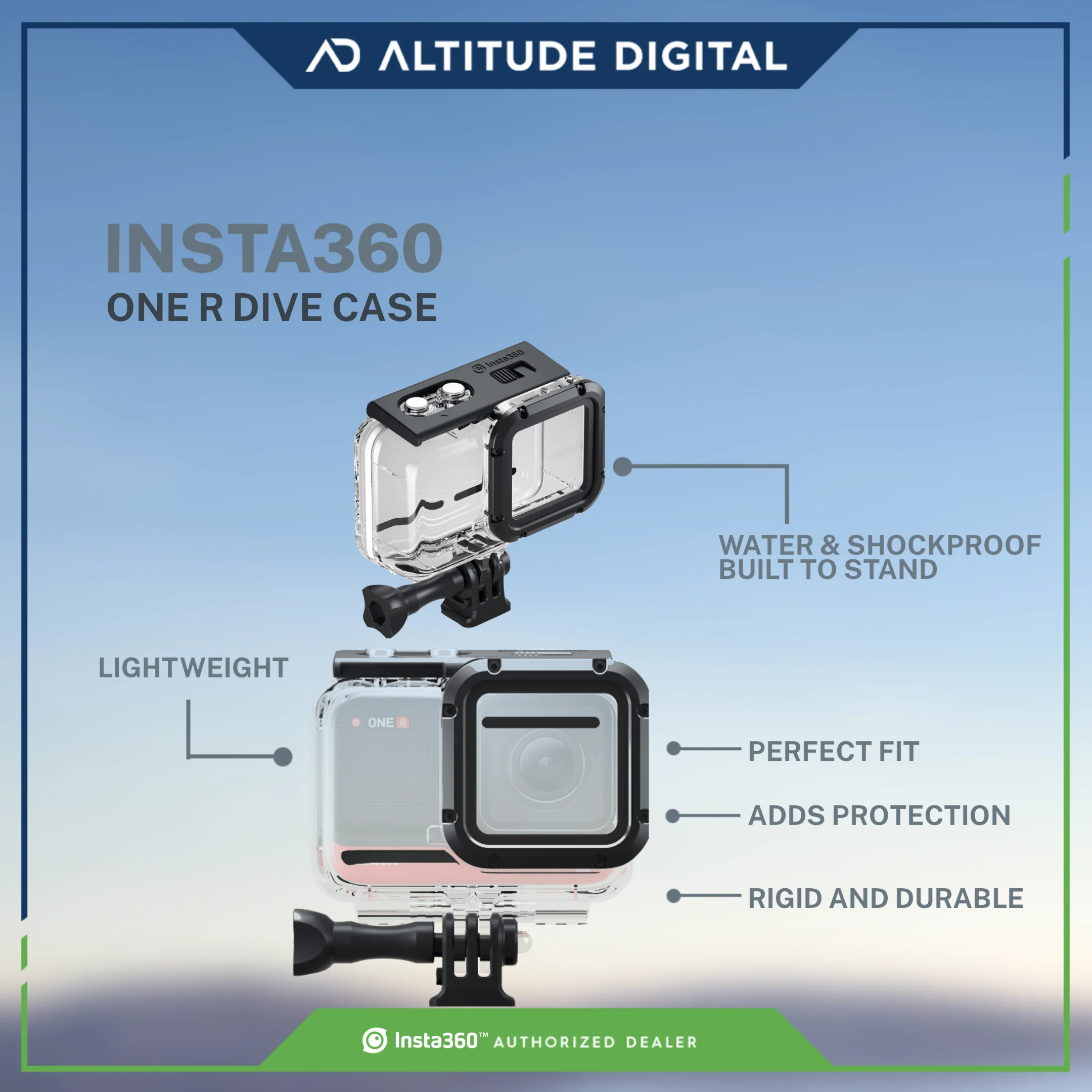 Insta360 ONE R Dive Case for 4K Wide Angle Mod - Image 7