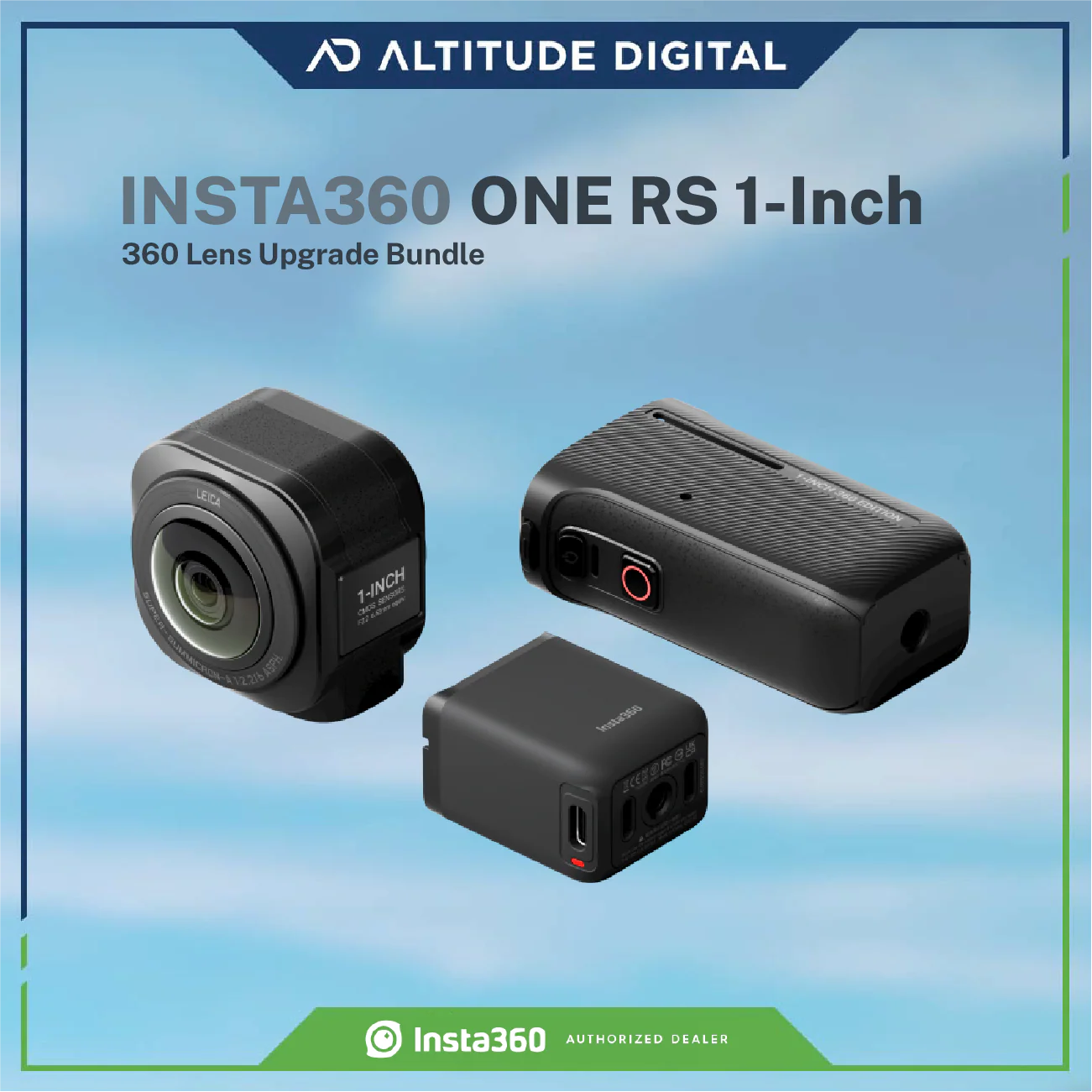 Insta360 ONE RS 1-Inch 360 Lens Upgrade Bundle - Image 3