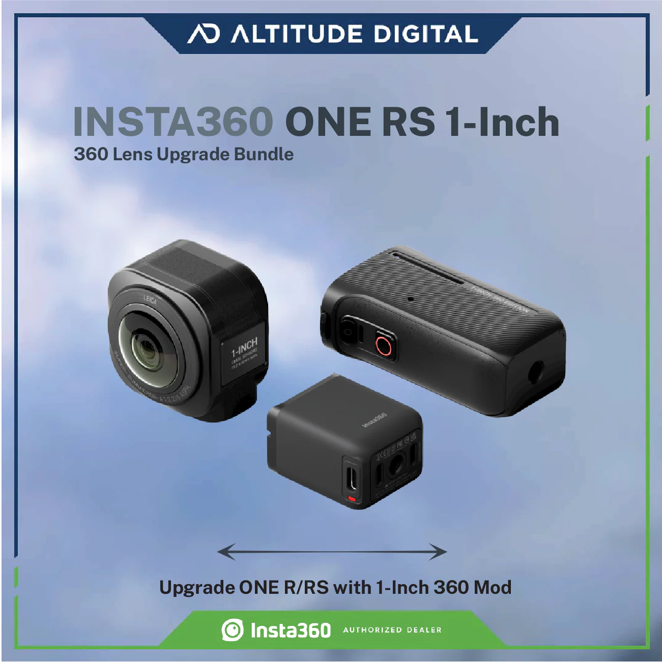 Insta360 ONE RS 1-Inch 360 Lens Upgrade Bundle - Image 5