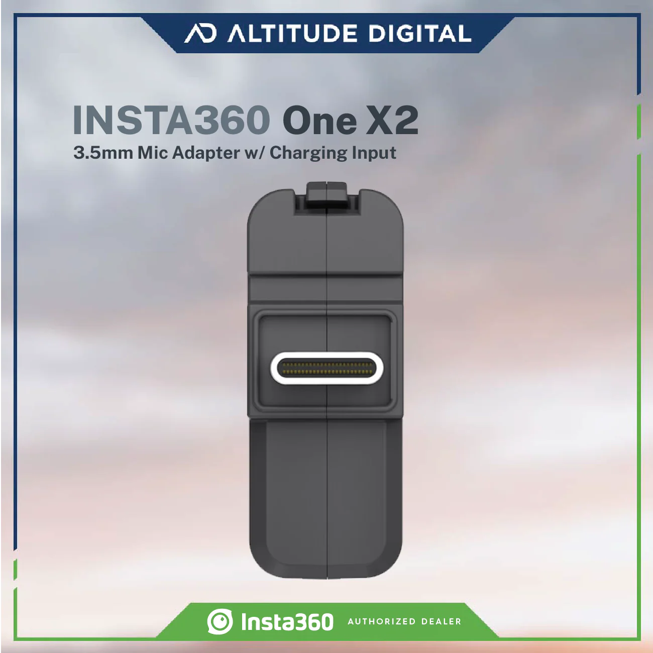 Insta360 ONE X2 Dual 3.5mm USB-C Adapter - Image 4
