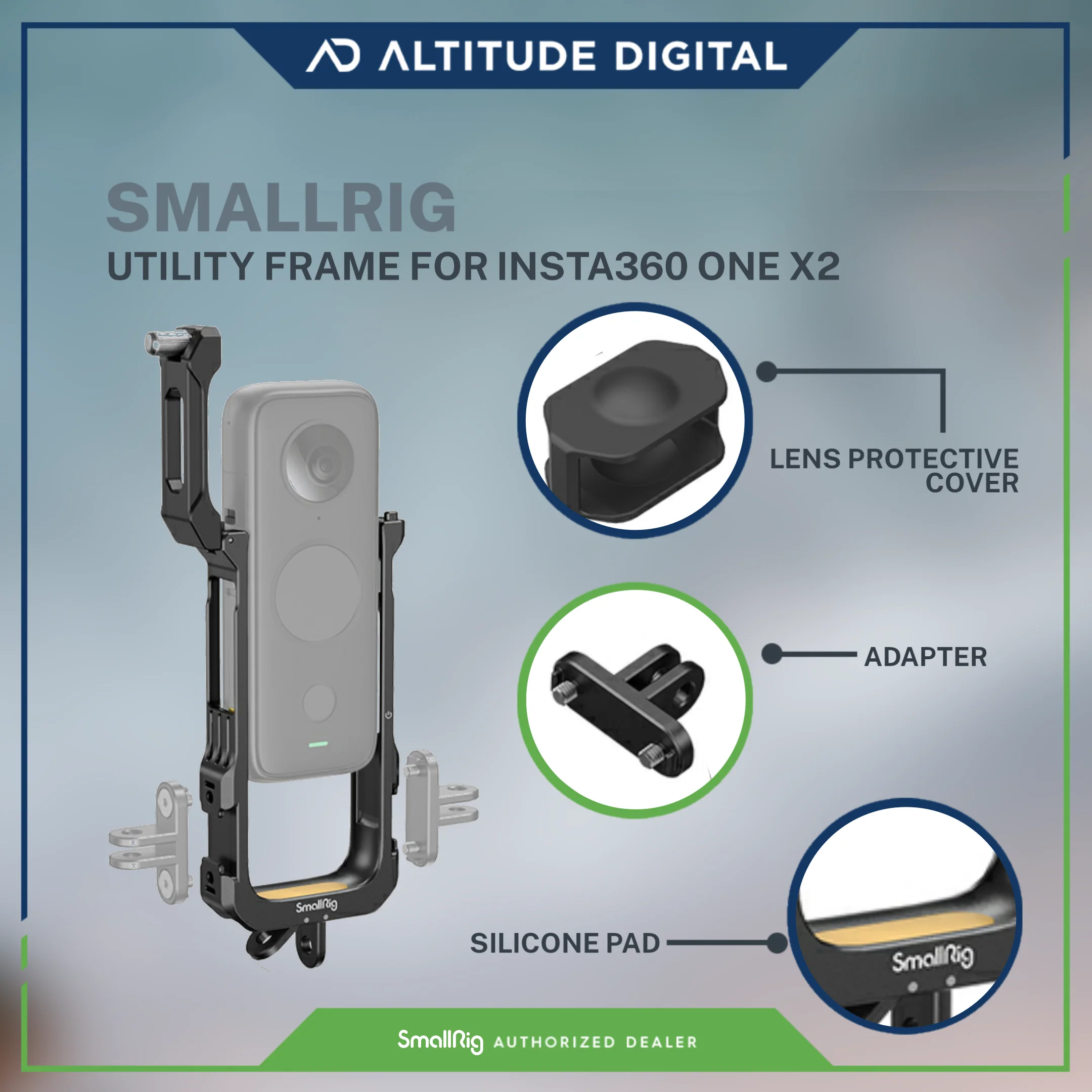 Insta360 ONE X2 SmallRig Utility Frame - Image 6