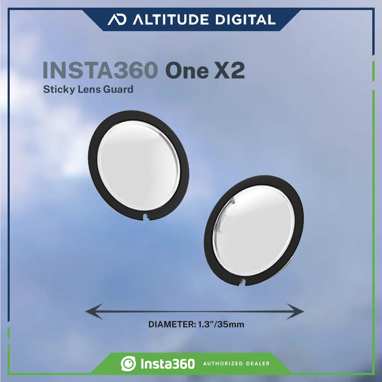 Insta360 ONE X2 Sticky Lens Guards - Image 5