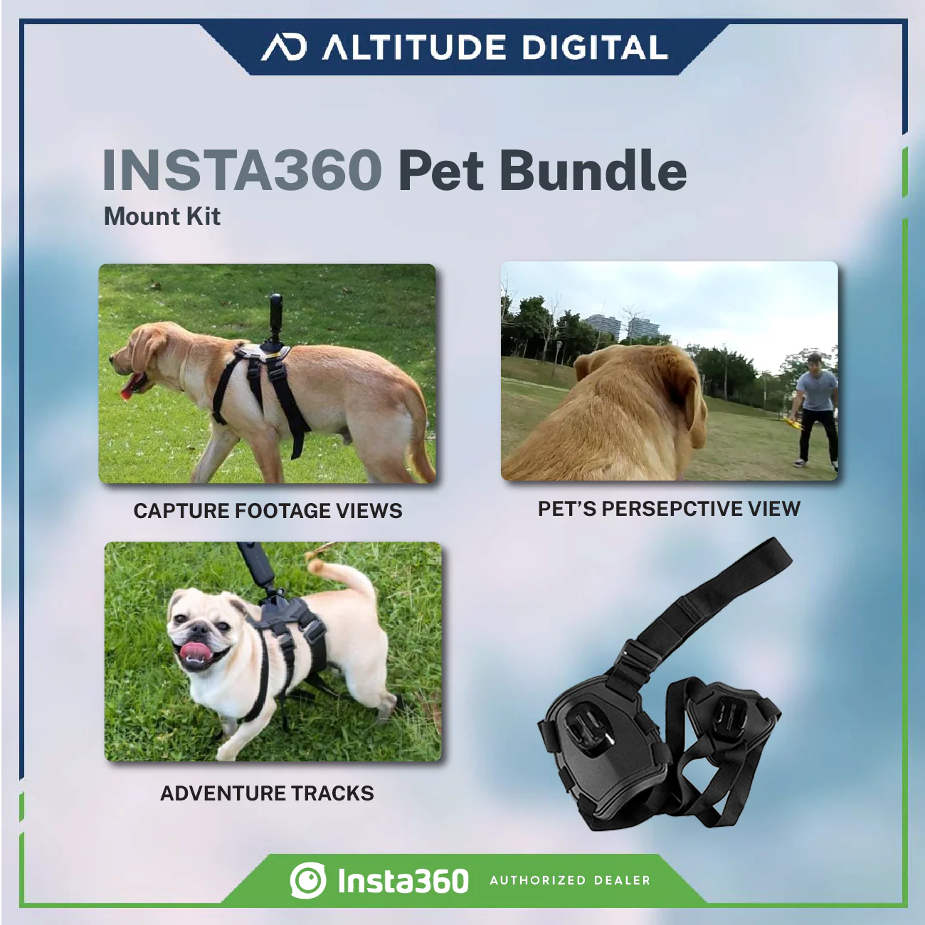 Insta360 Pet Bundle for ONE, ONE X2, ONE R, ONE X - Image 6