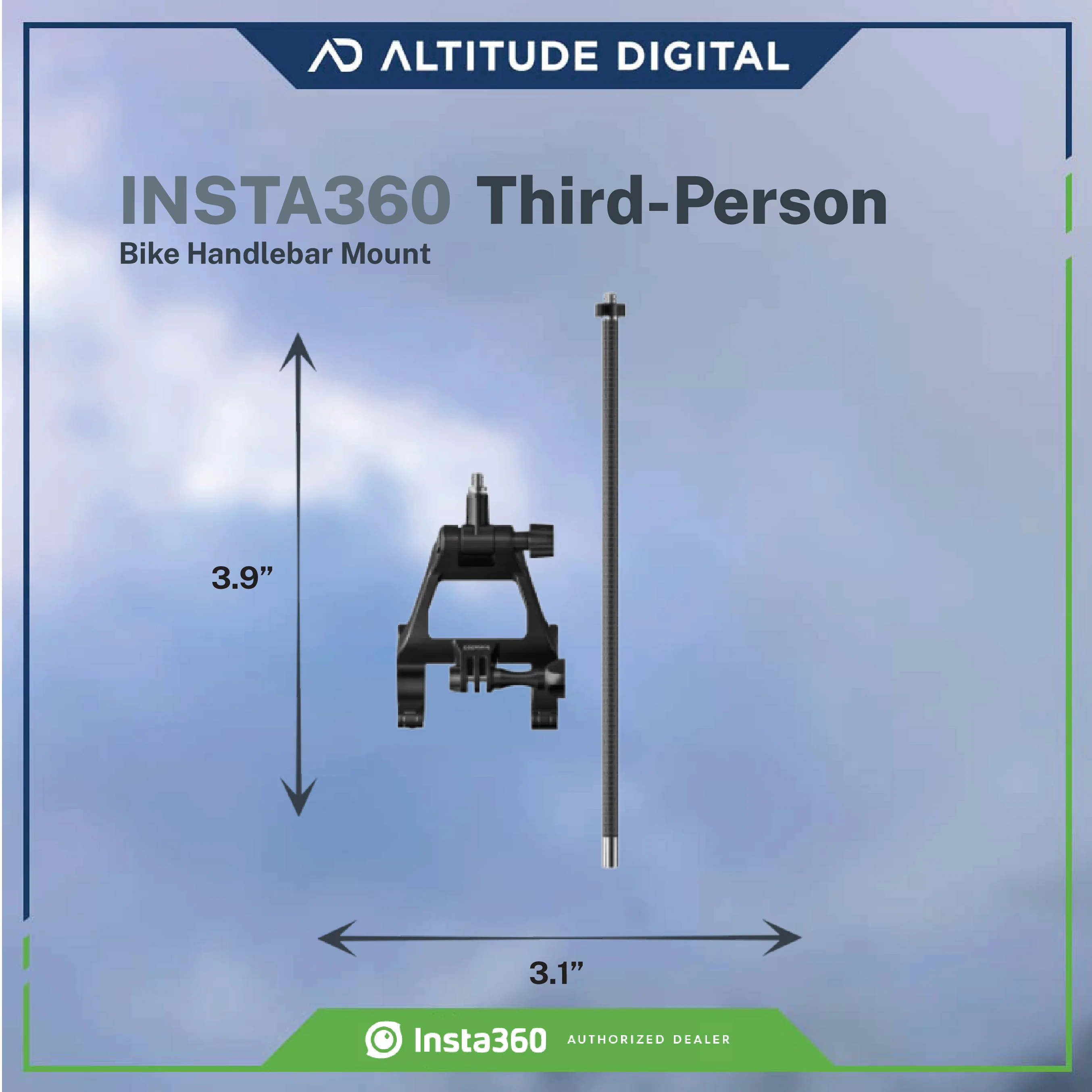 Insta360 Third-Person Bike Handlebar Mount - Image 5