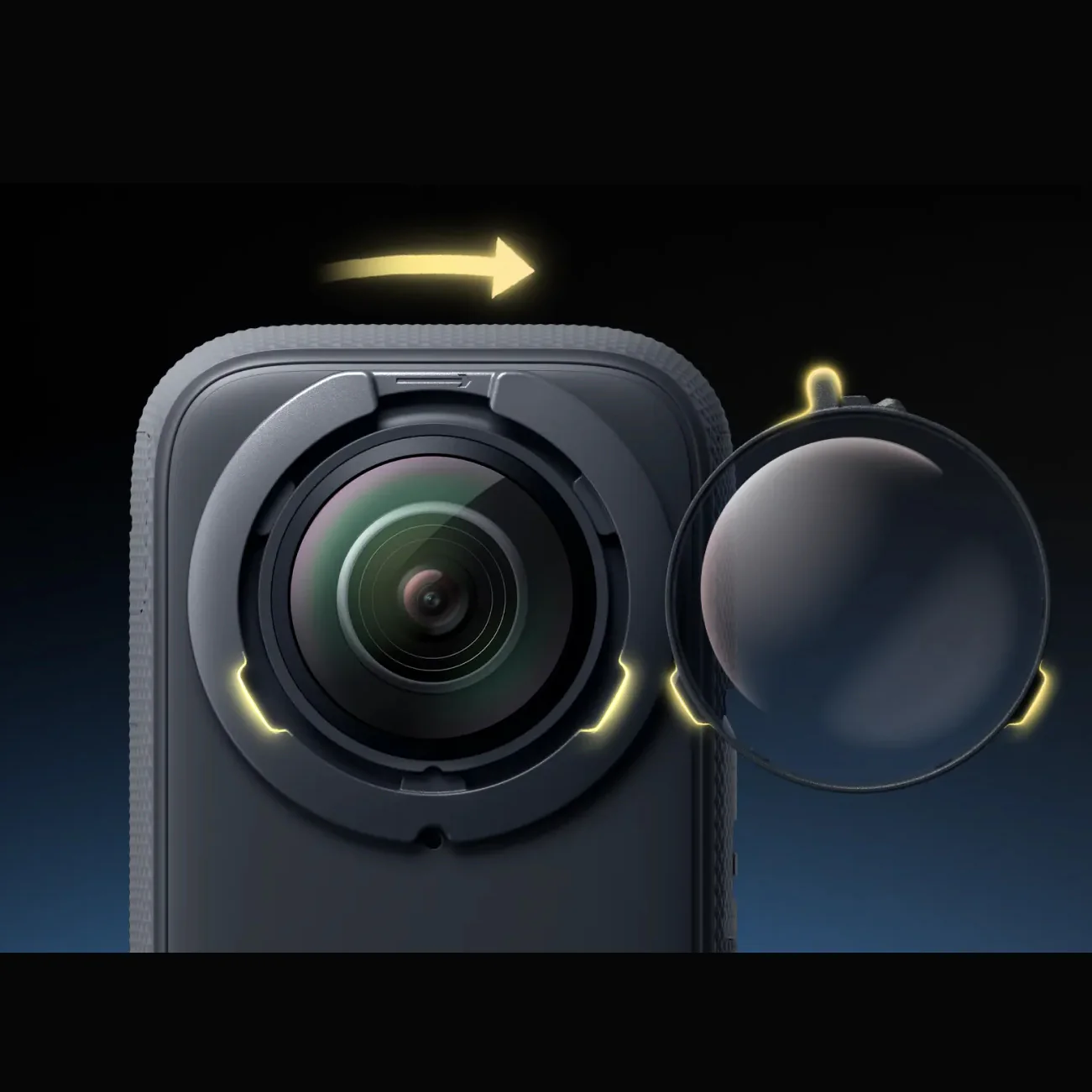 Insta360 X3 Premium Removable Lens Guards - Image 6