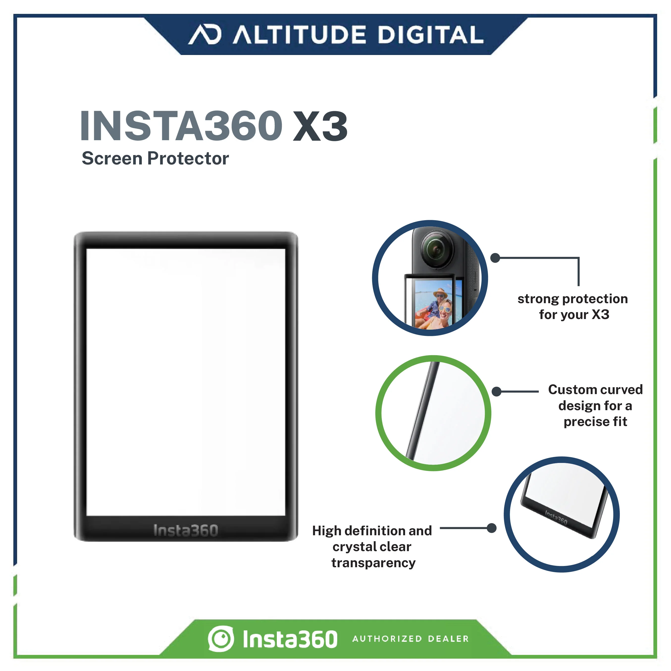 Insta360 X3 Screen Protector - Image 6