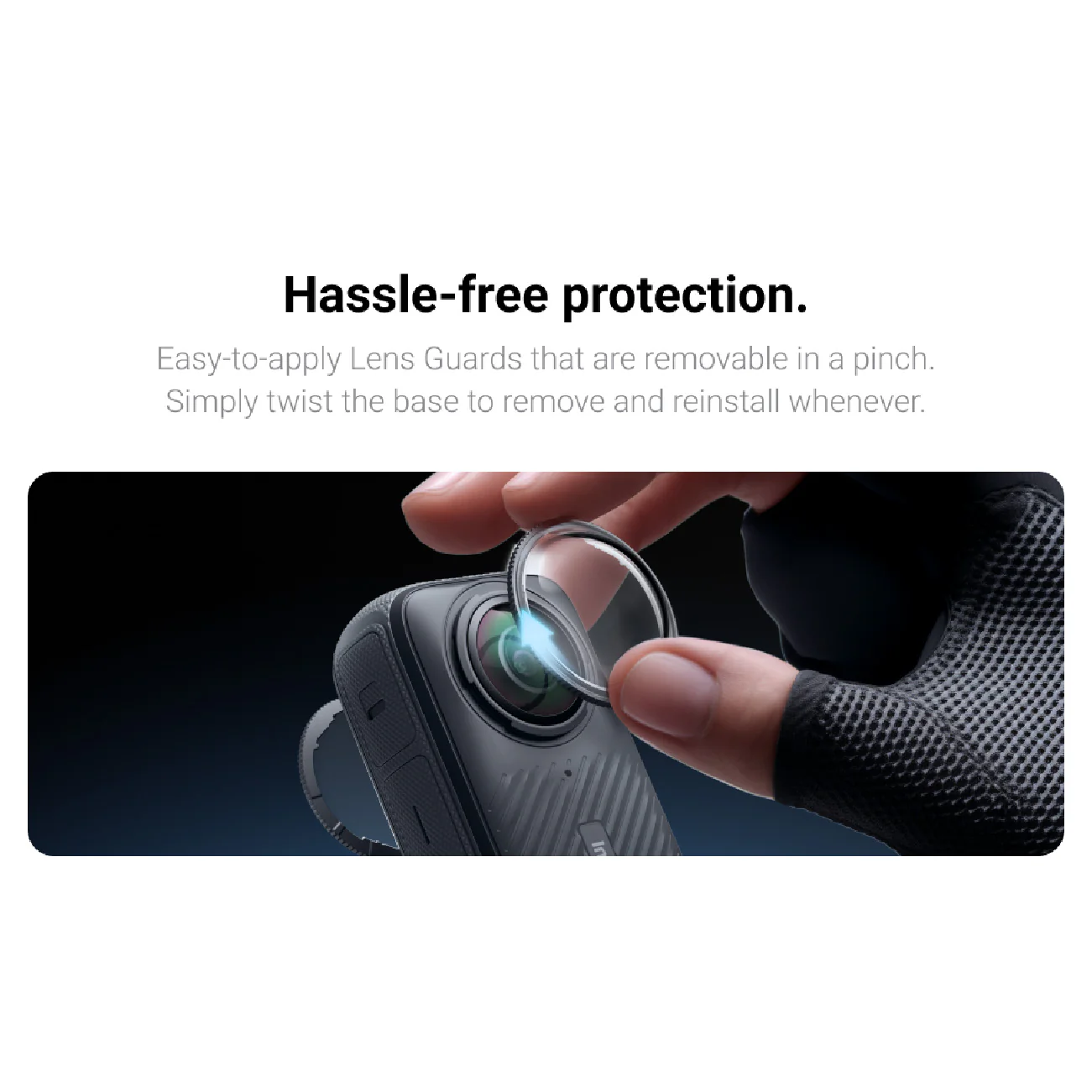 Insta360 X3 Standard Removable Lens Guard - Image 4