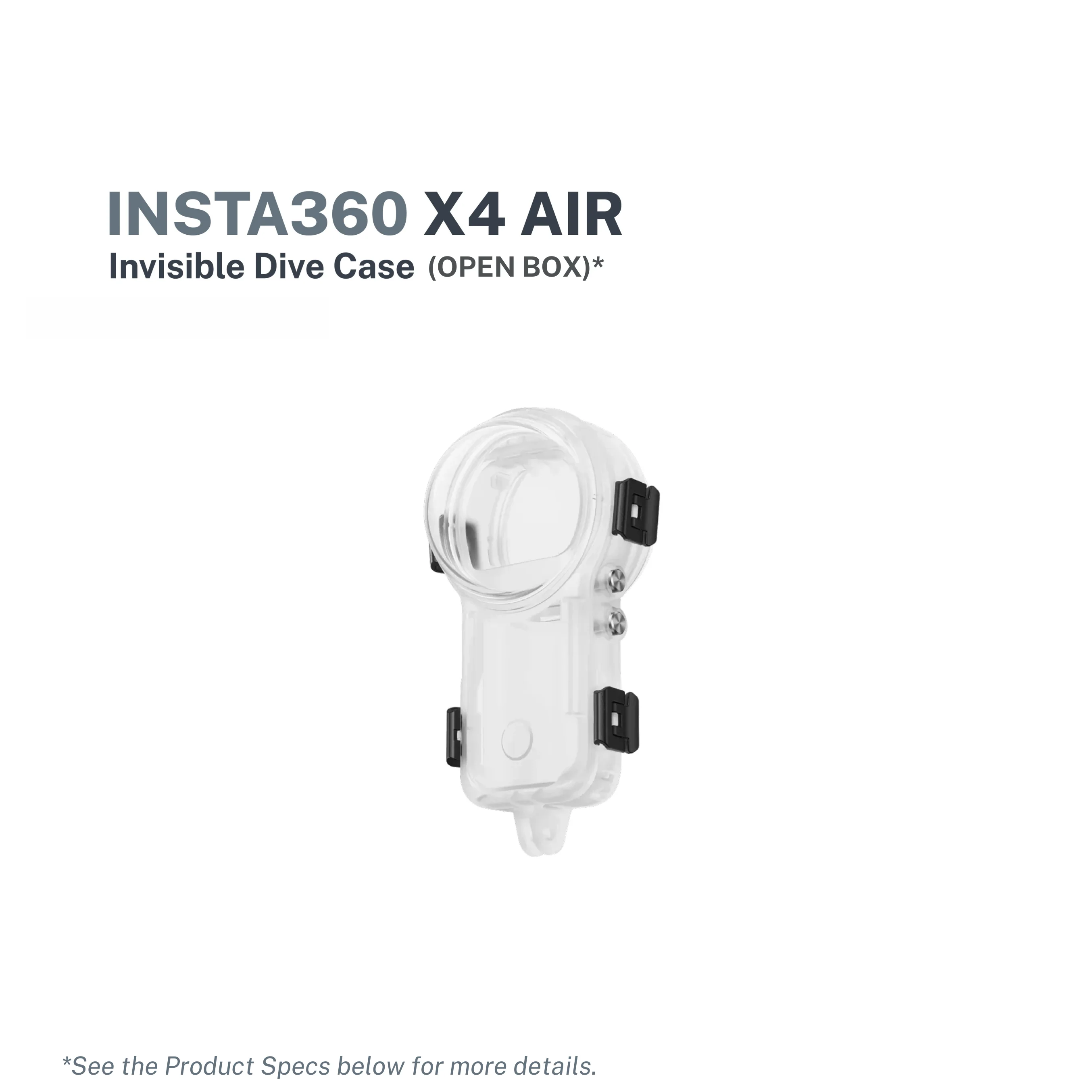 Insta360 X4 Air Invisible Dive Case (Open Box)