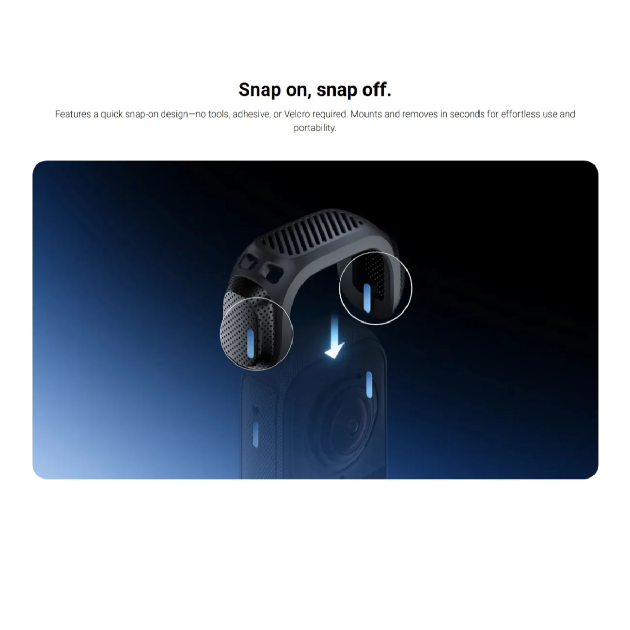 Insta360 X4 Air Mic Windshield - Image 2