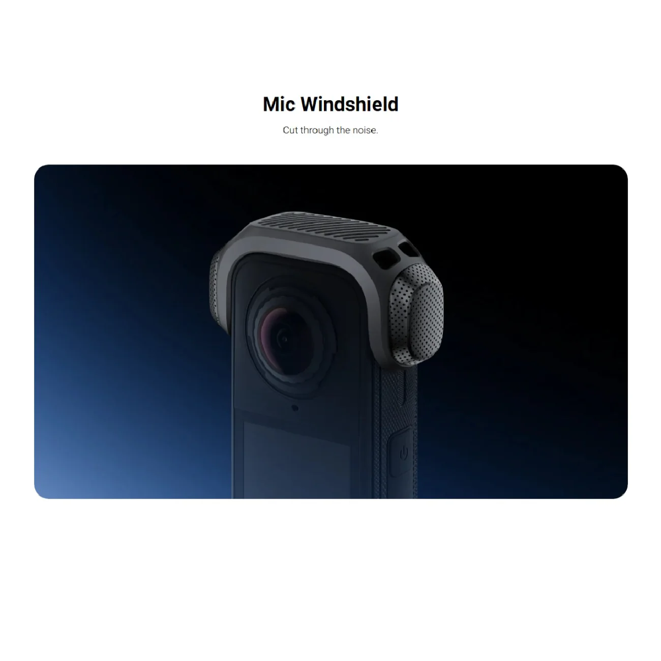 Insta360 X4 Air Mic Windshield - Image 3