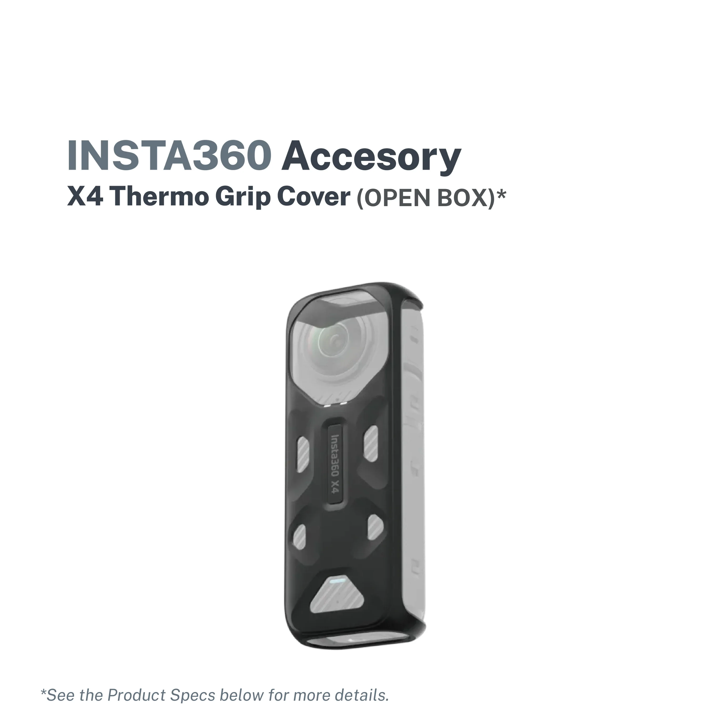 Insta360 X4 Thermo Grip Cover (Open Box)