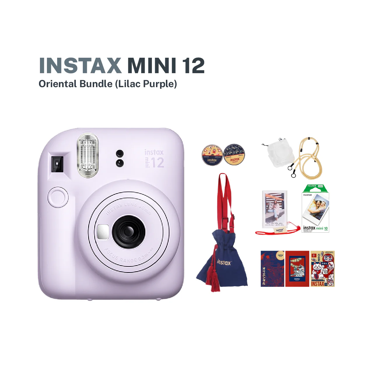 Instax Mini 12 Bundle (Oriental Kit) - Image 3