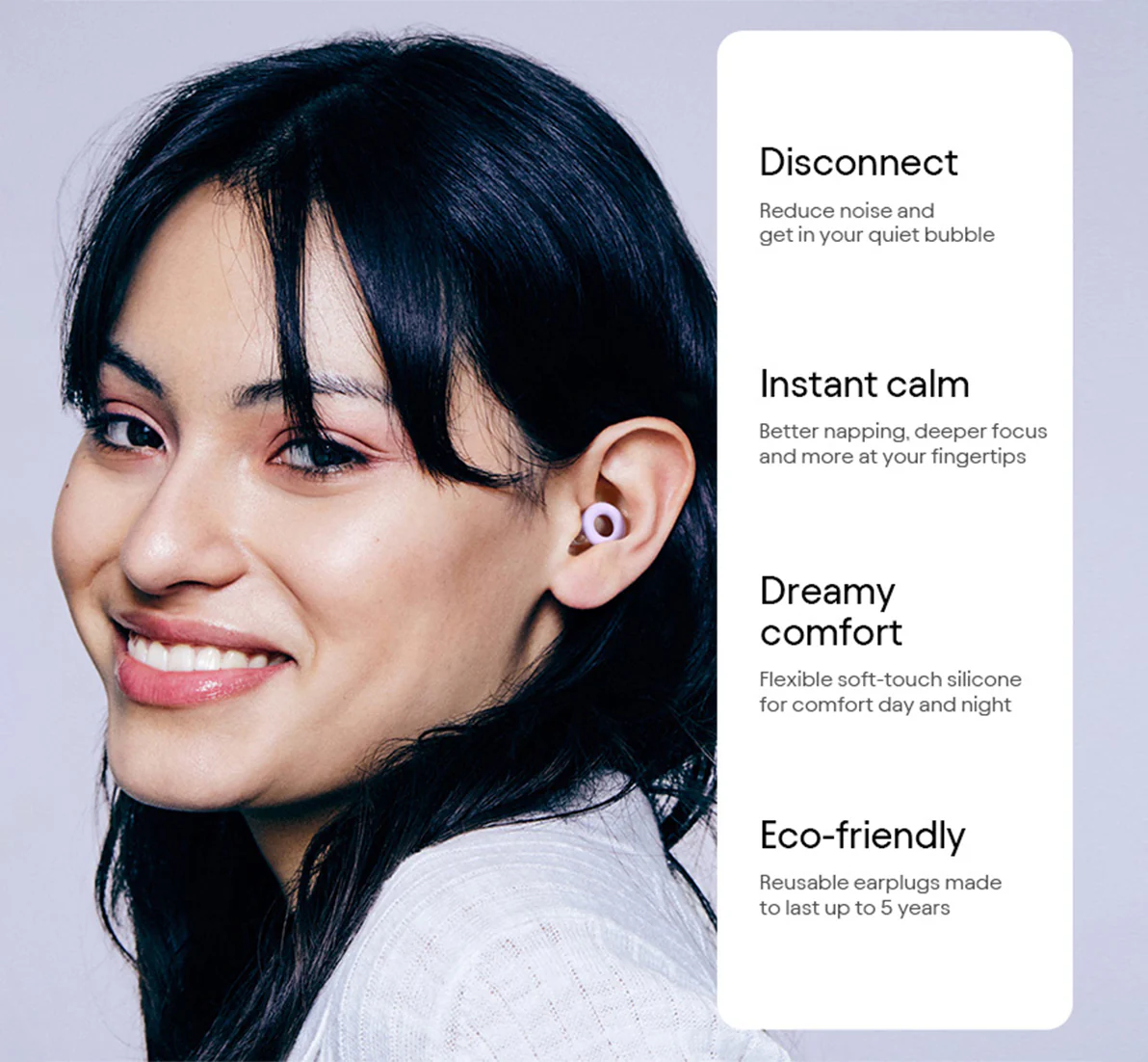 LOOP Quiet 2 Violet Earplugs - Image 3