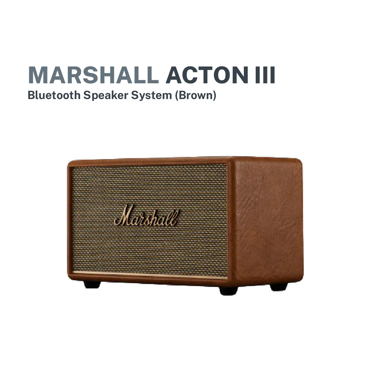 Marshall Acton III Portable Bluetooth Speaker System - Image 5