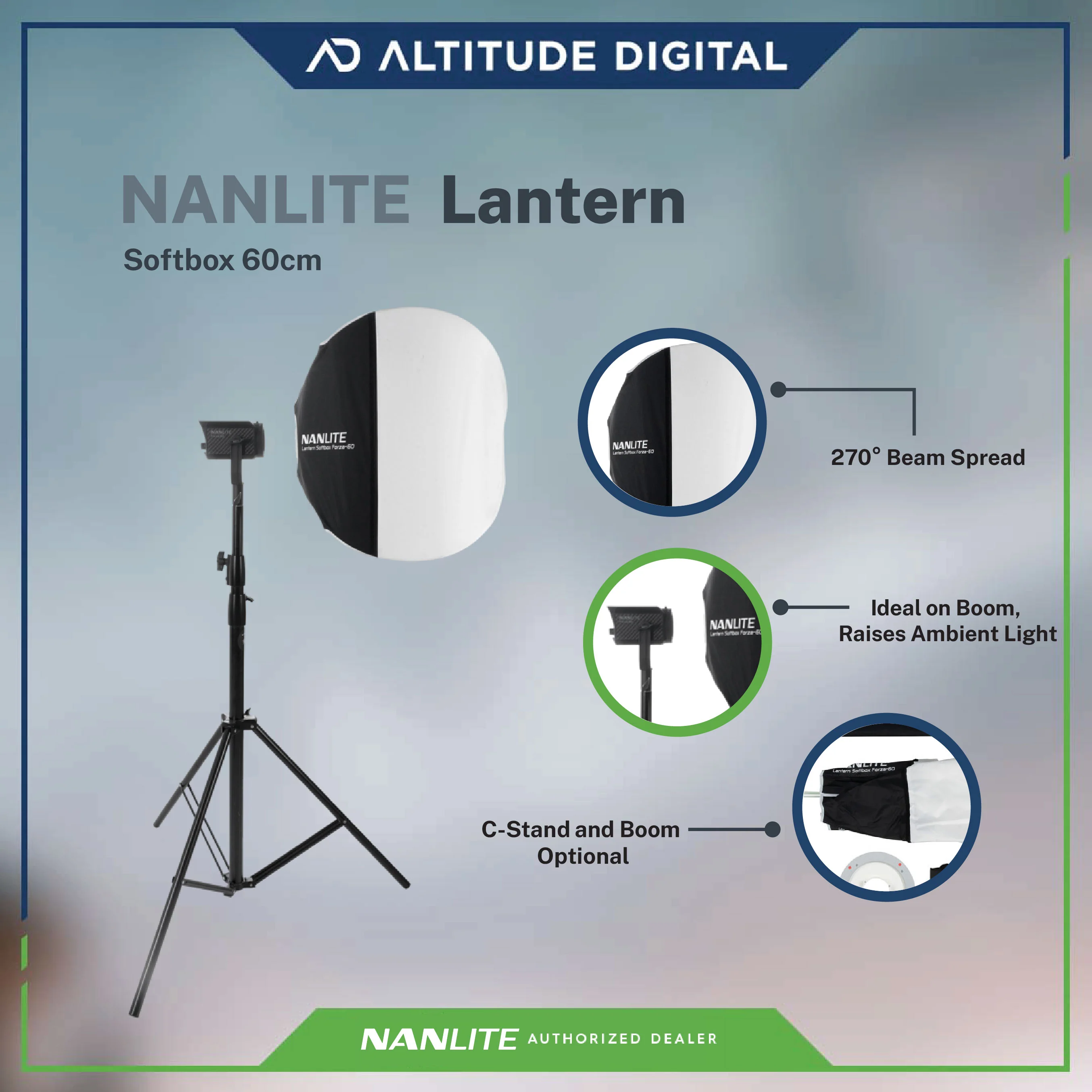NANLITE Lantern Softbox 60cm - Image 5