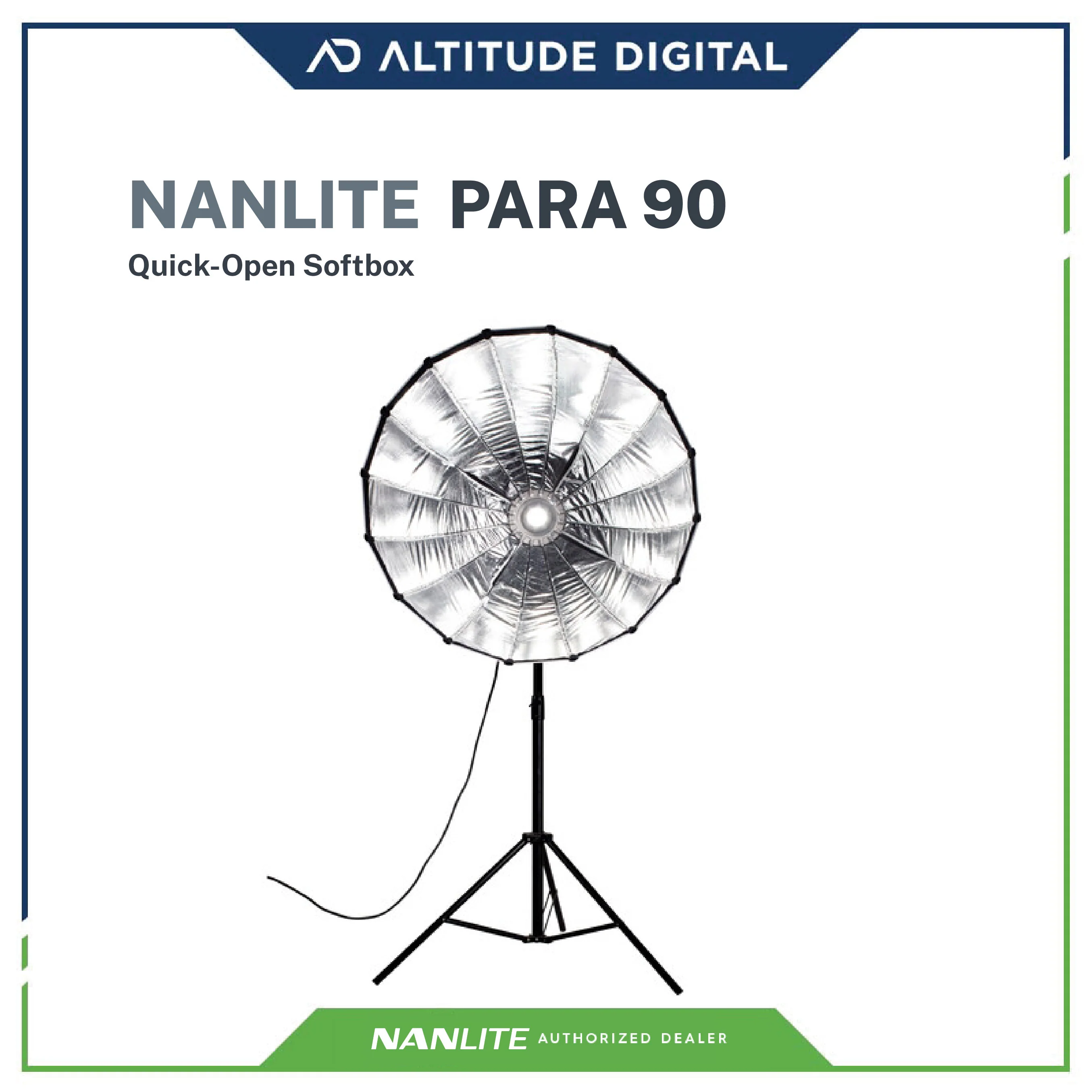 Nanlite SB-PR-90-Q PARA 90 Parabolic softbox 90CM (Quick Release) - Image 3