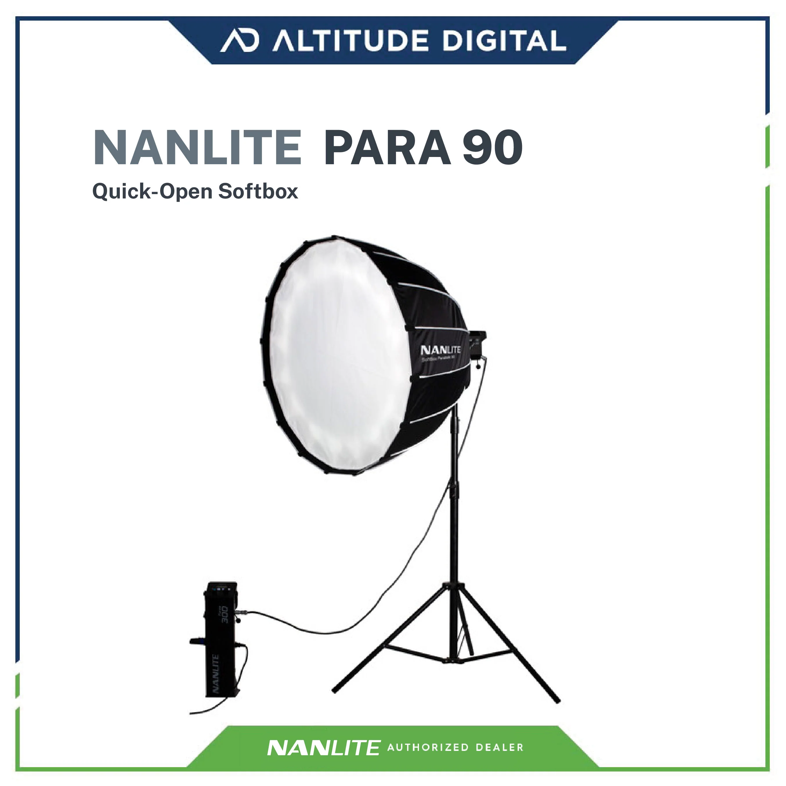 Nanlite SB-PR-90-Q PARA 90 Parabolic softbox 90CM (Quick Release) - Image 4