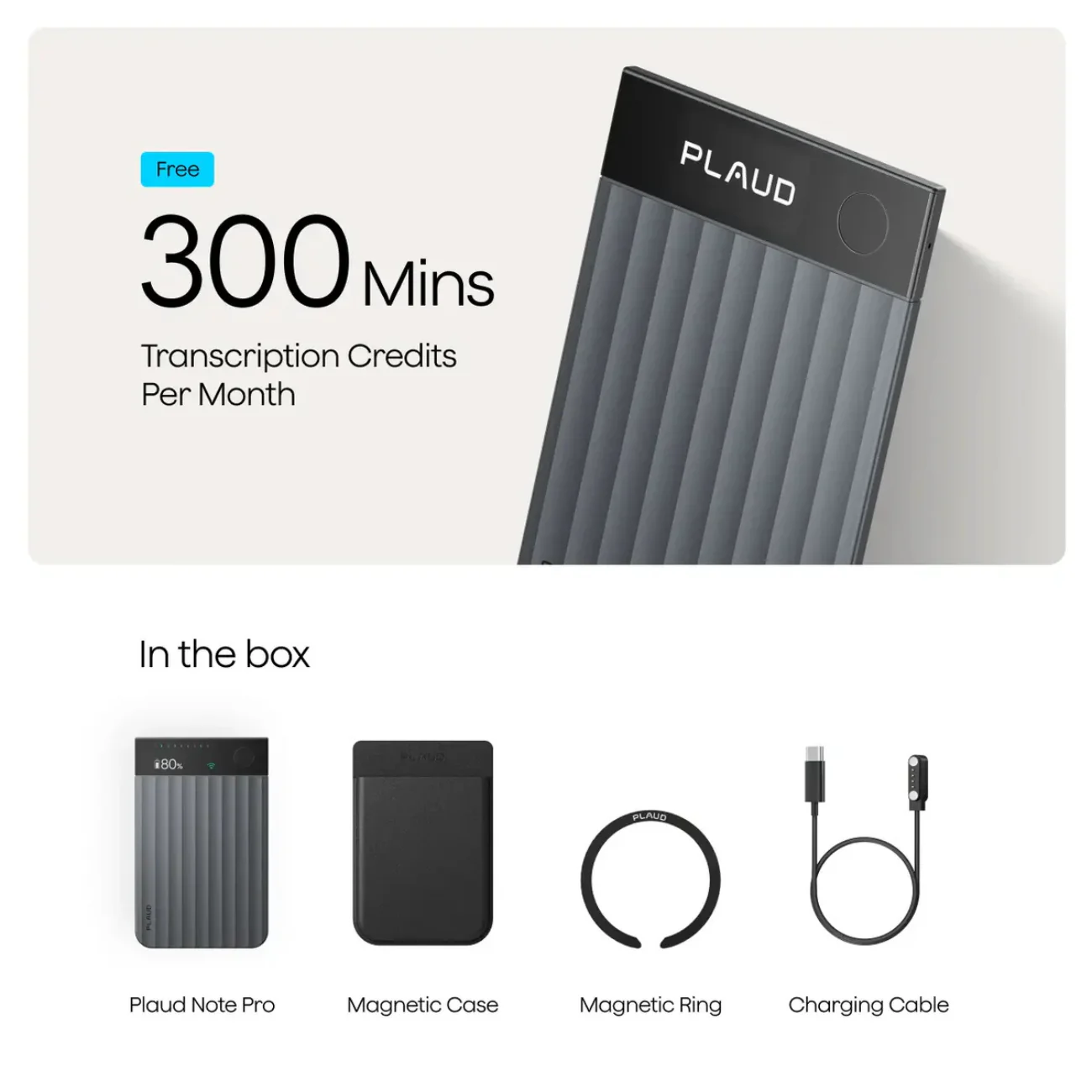 Plaud Note Pro- Black - Image 3