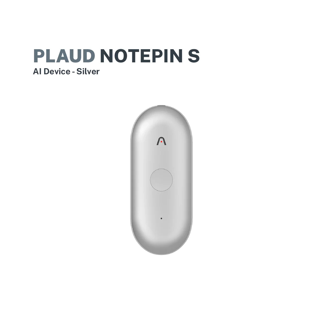 Plaud NotePin S- Silver