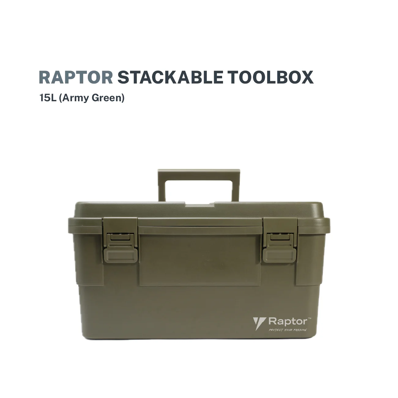 Raptor Case Utility 15L Stackable Tool box - Image 3