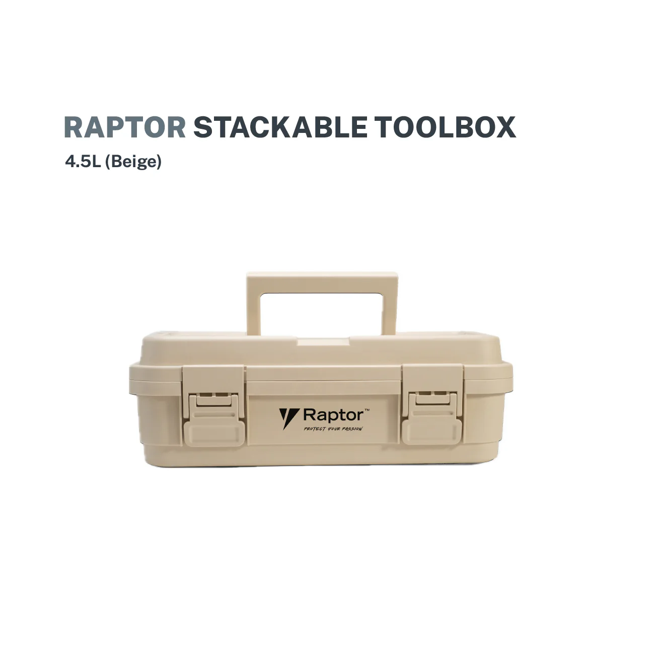Raptor Case Utility 4.5L Stackable Tool box - Image 3