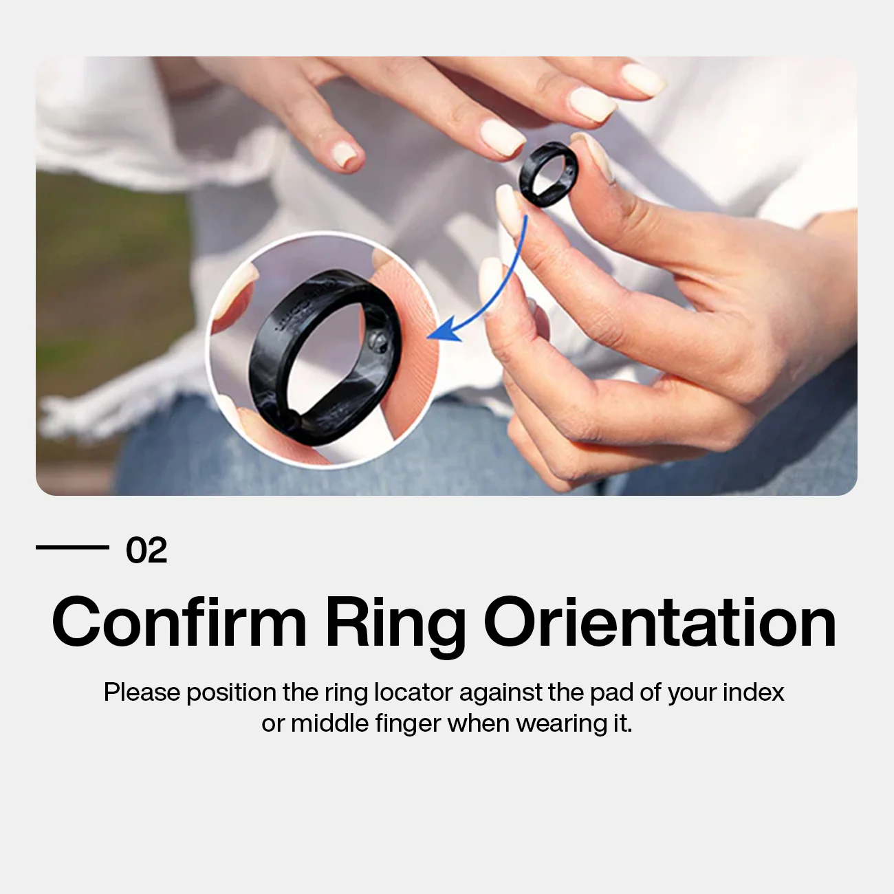 RingConn Smart Ring Gen 2 Air Dune Gold - Image 6