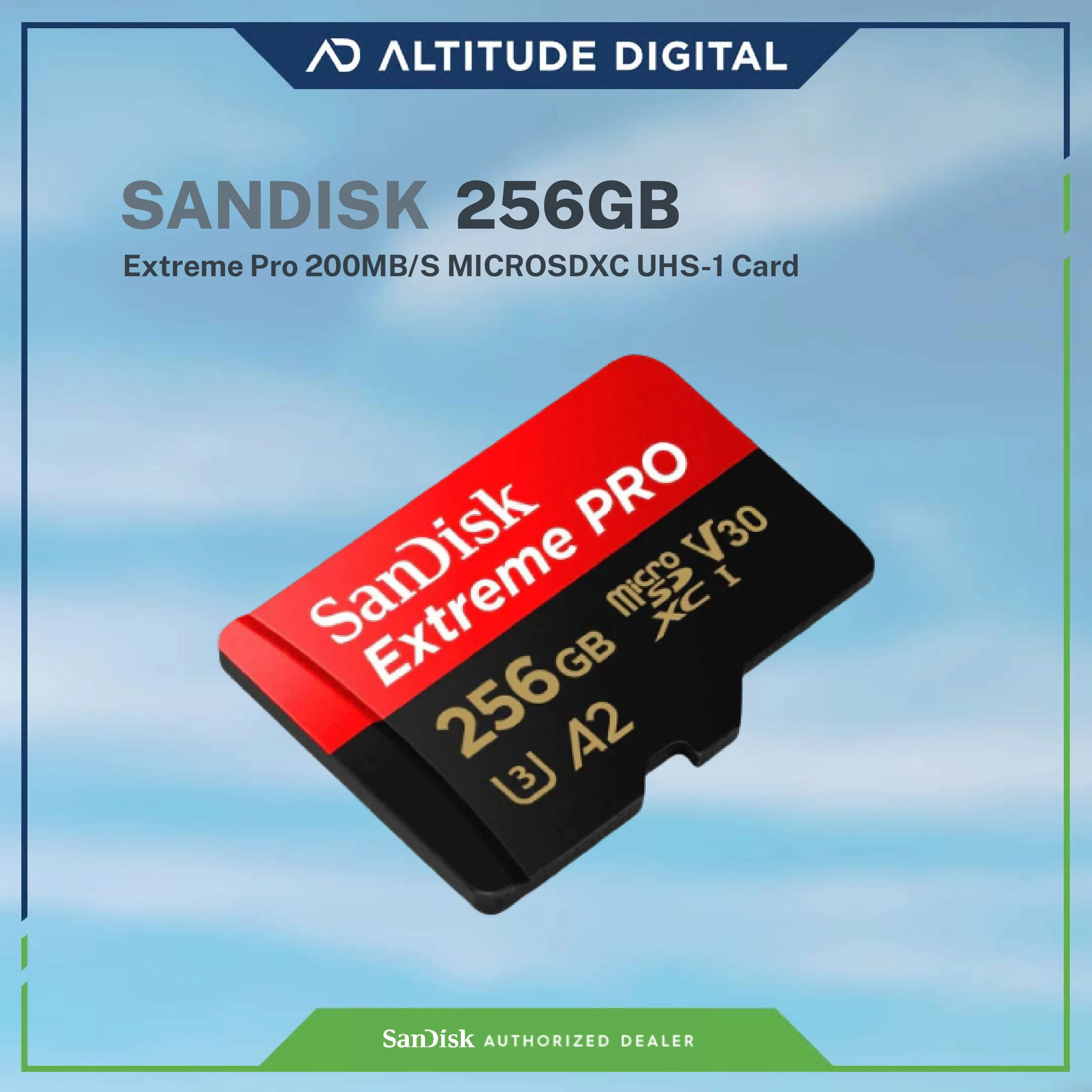 SanDisk Extreme Pro microSDXC, SQXCD 256GB - Image 2