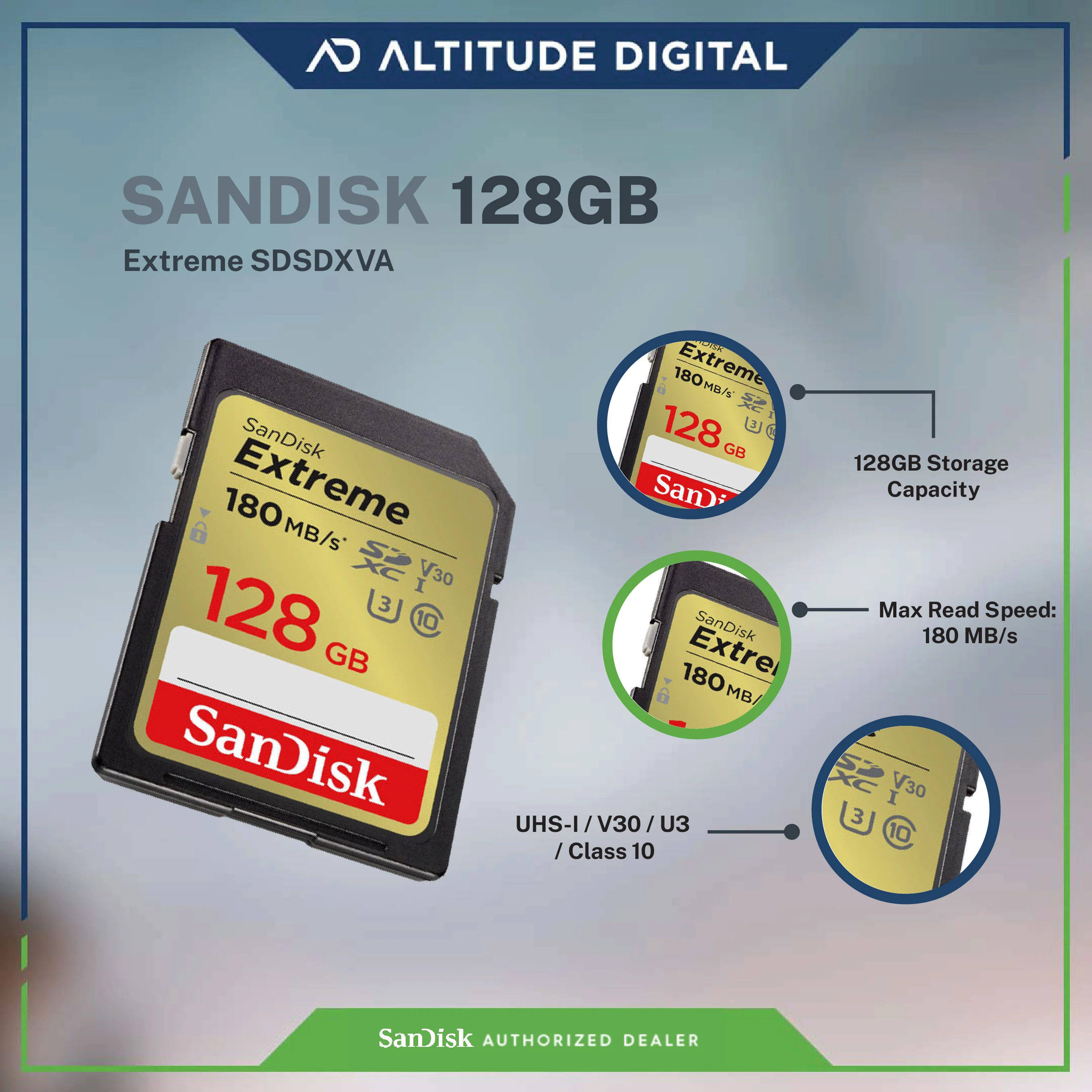 Sandisk Extreme SDSDXVA 128GB - Image 5