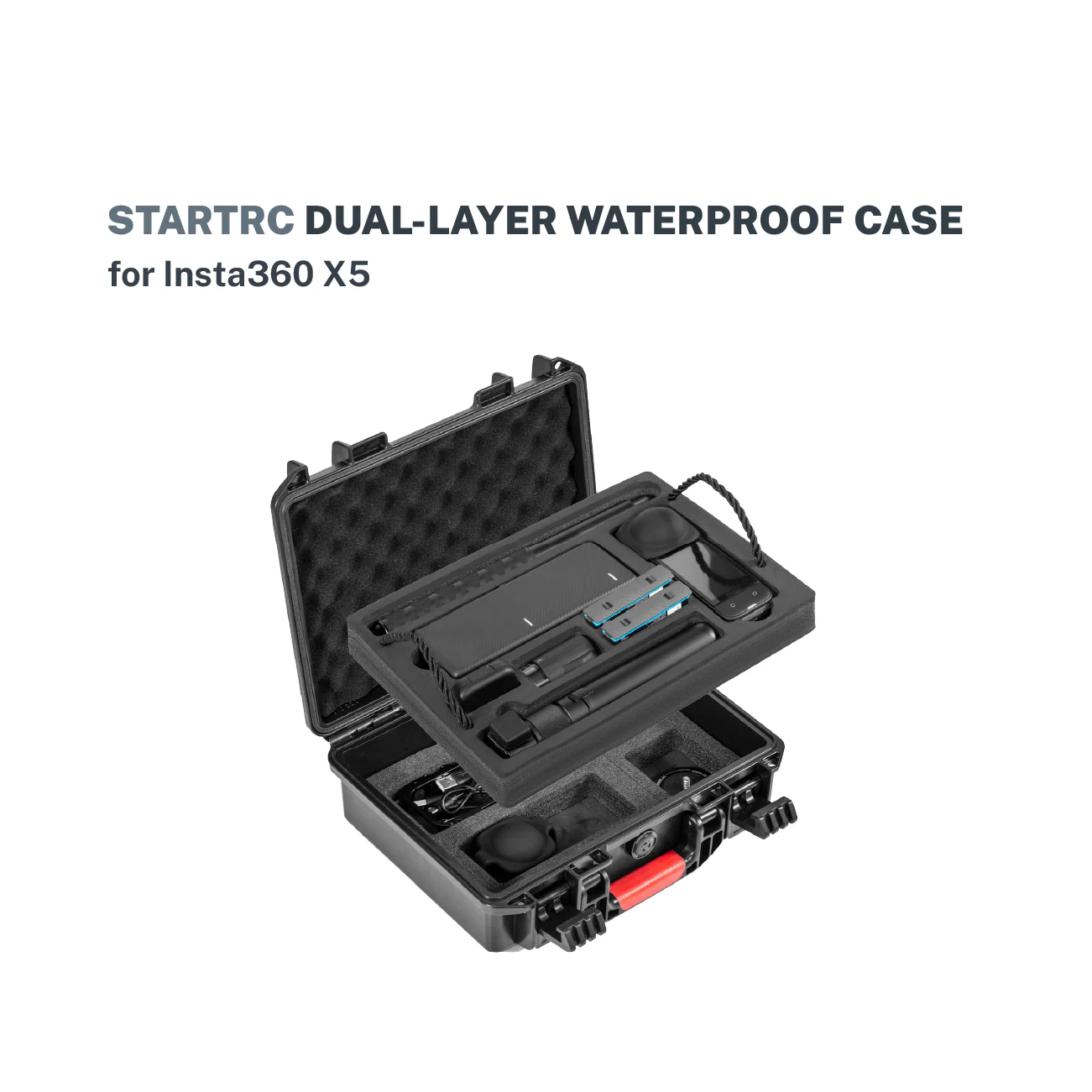 STARTRC Dual-layer Waterproof Case for INSTA360 X5
