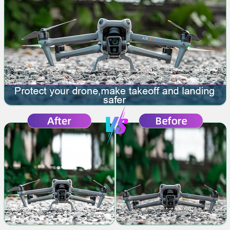 STARTRC Foldable Landing Gear for DJI Air 3 - Image 7