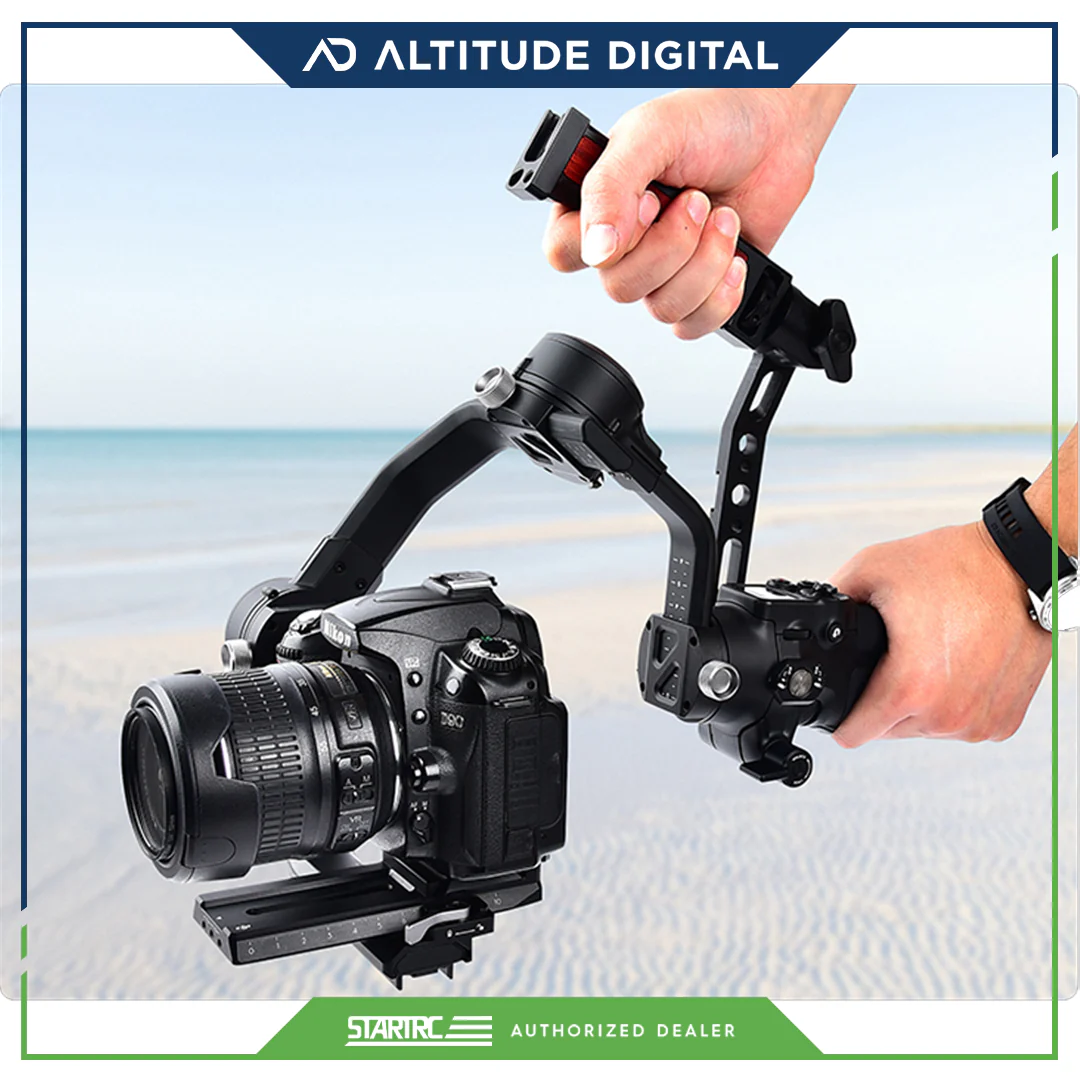 STARTRC Pot handle+1/4"adapter plate multi-function kit for DJI RS 2/RSC 2 - Image 3