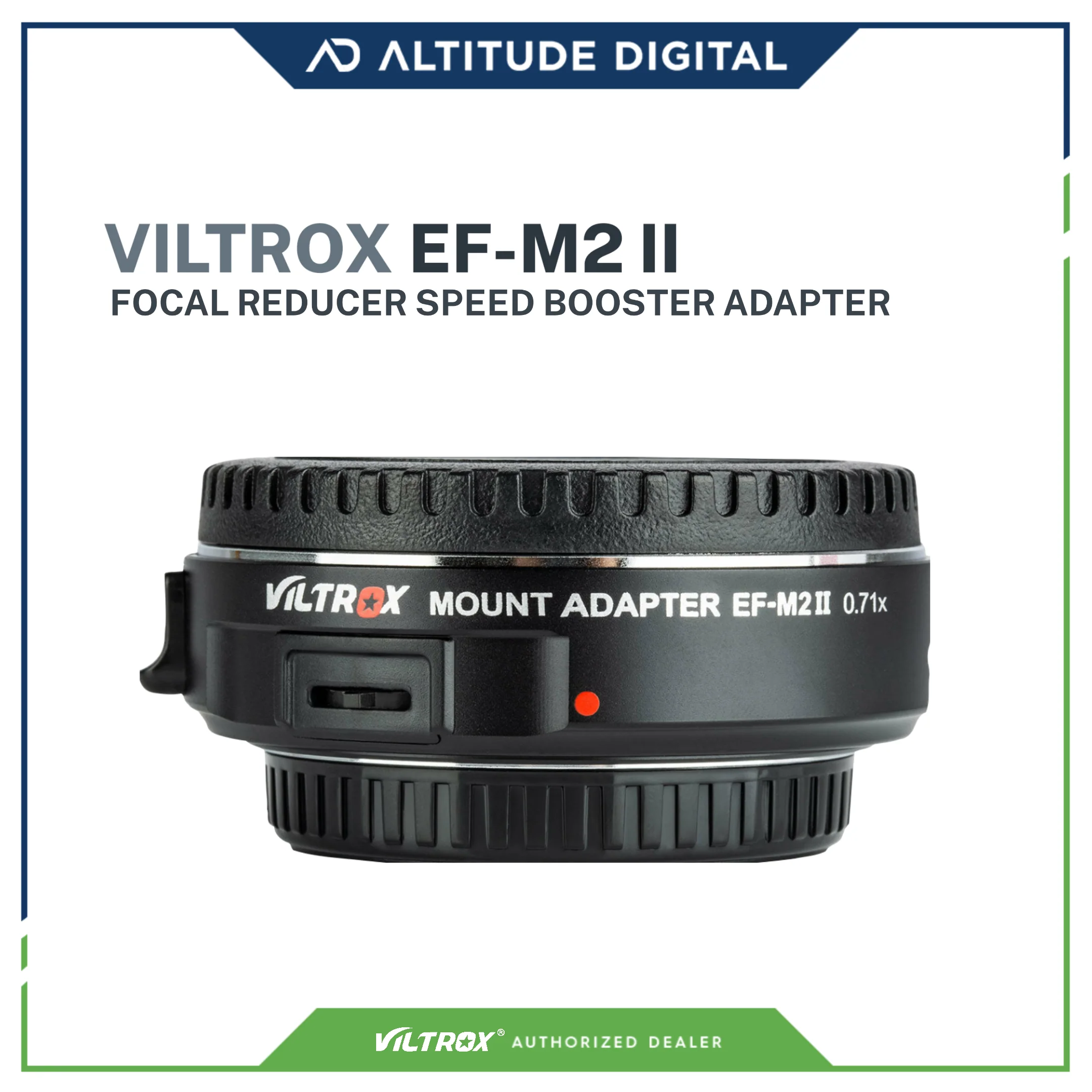 VILTROX EF-M2 II Focal Reducer Speed Booster Adapter - Image 2