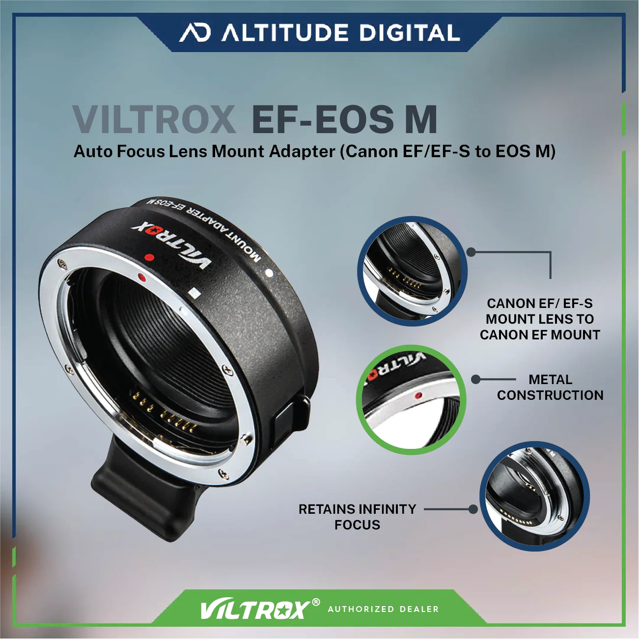 Viltrox Lens Adapter EF-EOS M - Image 6